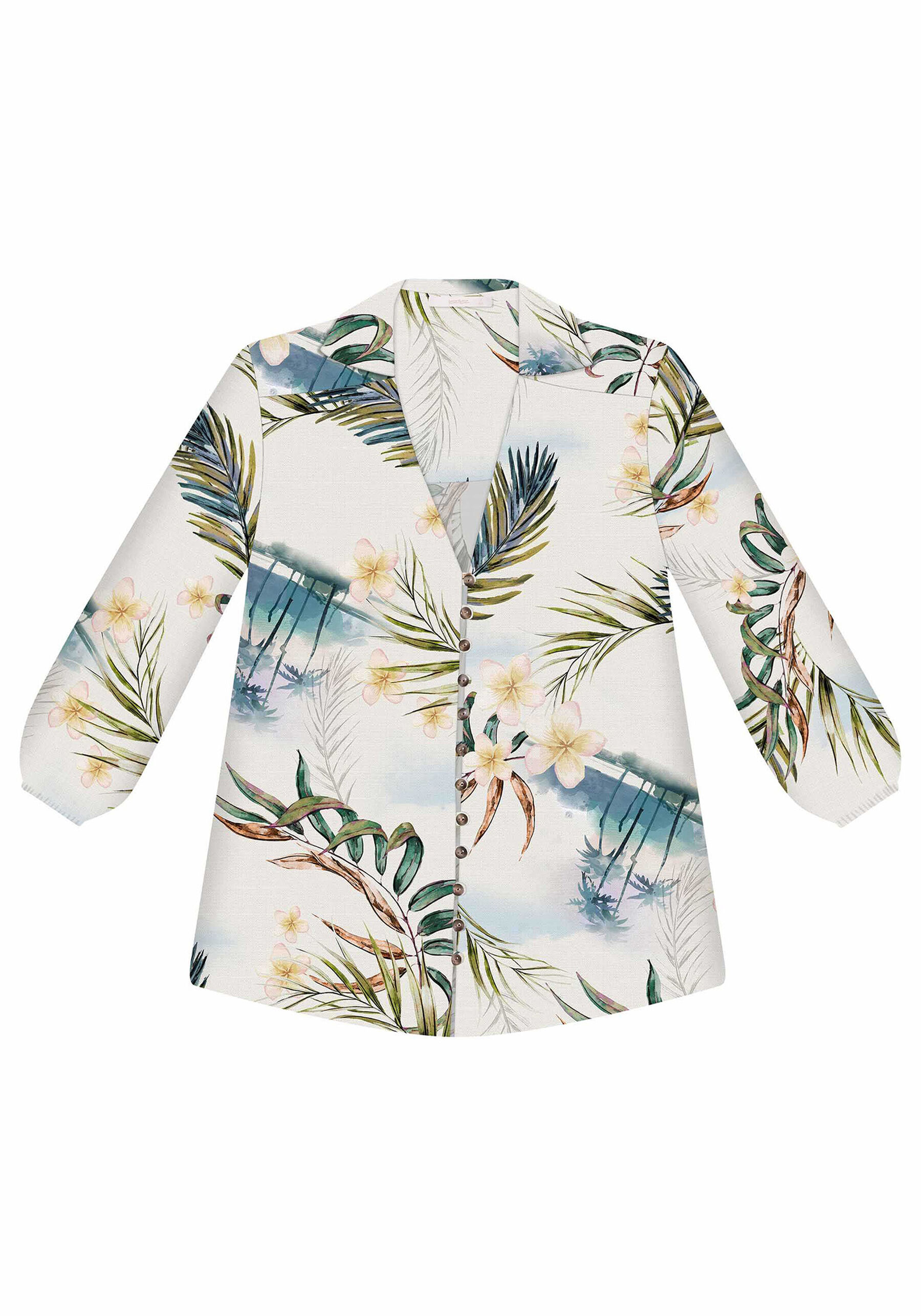 Camisa Manga 3/4 Estampa, . Camisa Manga 3/4 Estampa, , large.