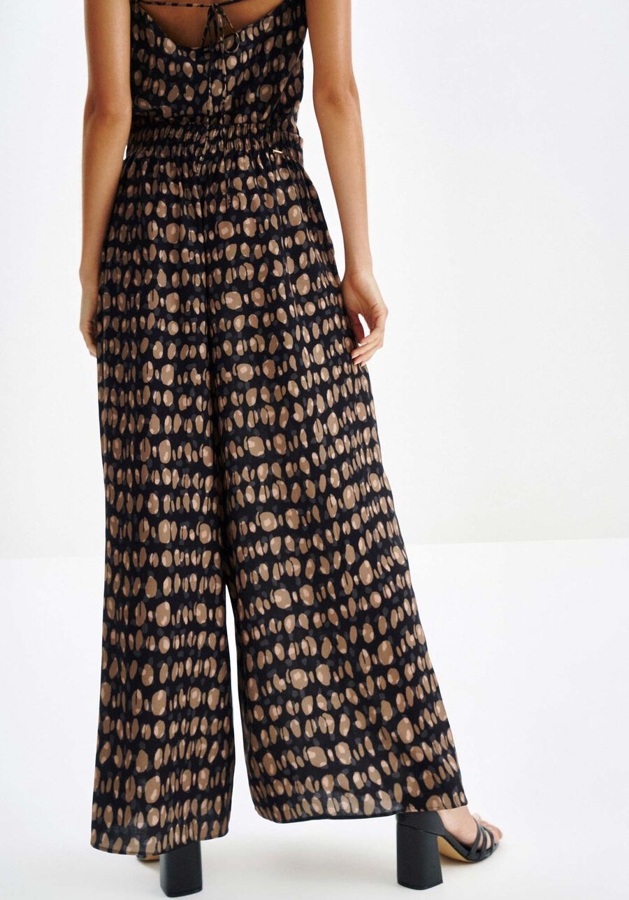 Calça Pantalona em Viscose Estampada, . Calça Pantalona em Viscose Estampada, , large.