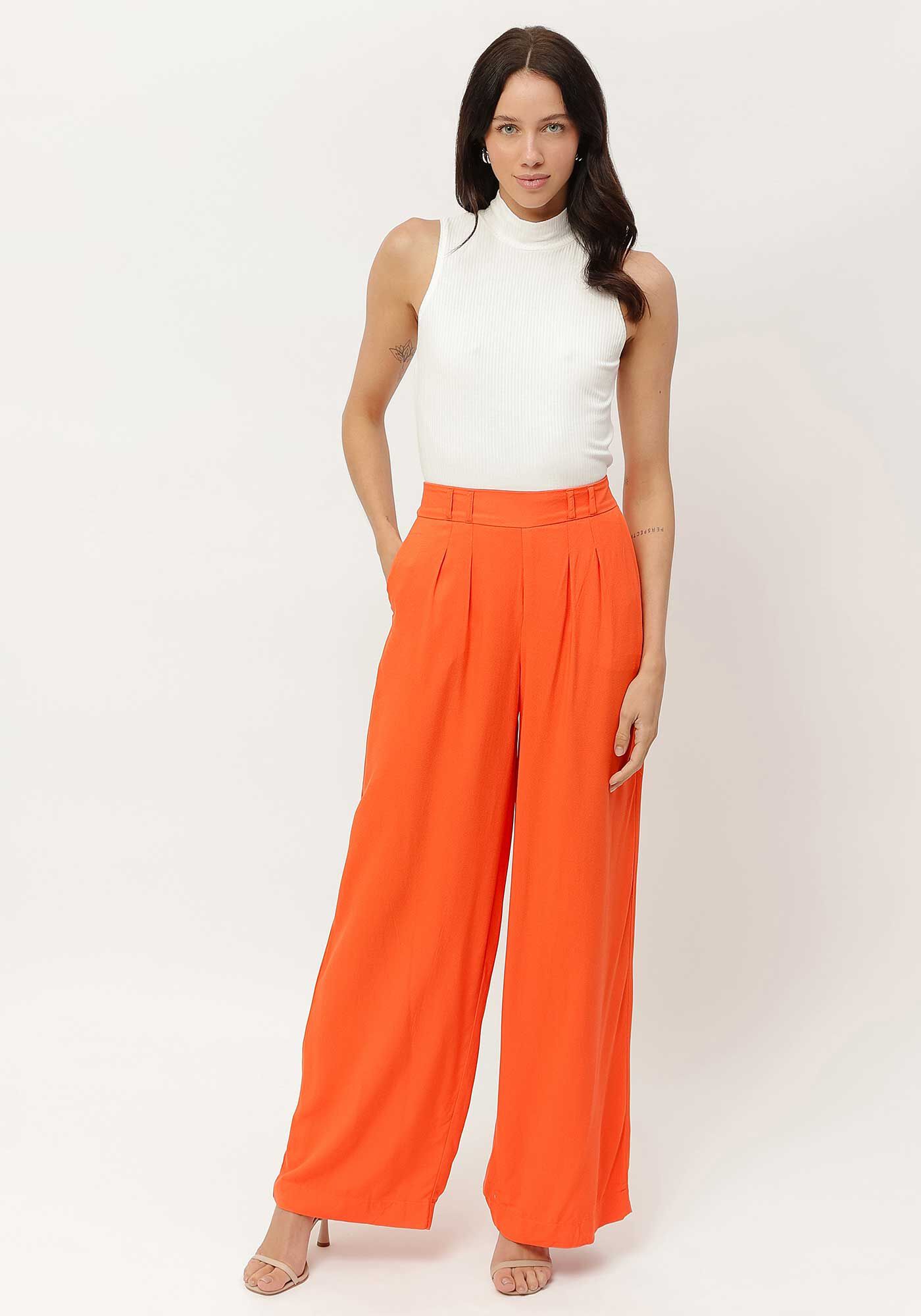 Regata Canelada com Gola Alta, , large.