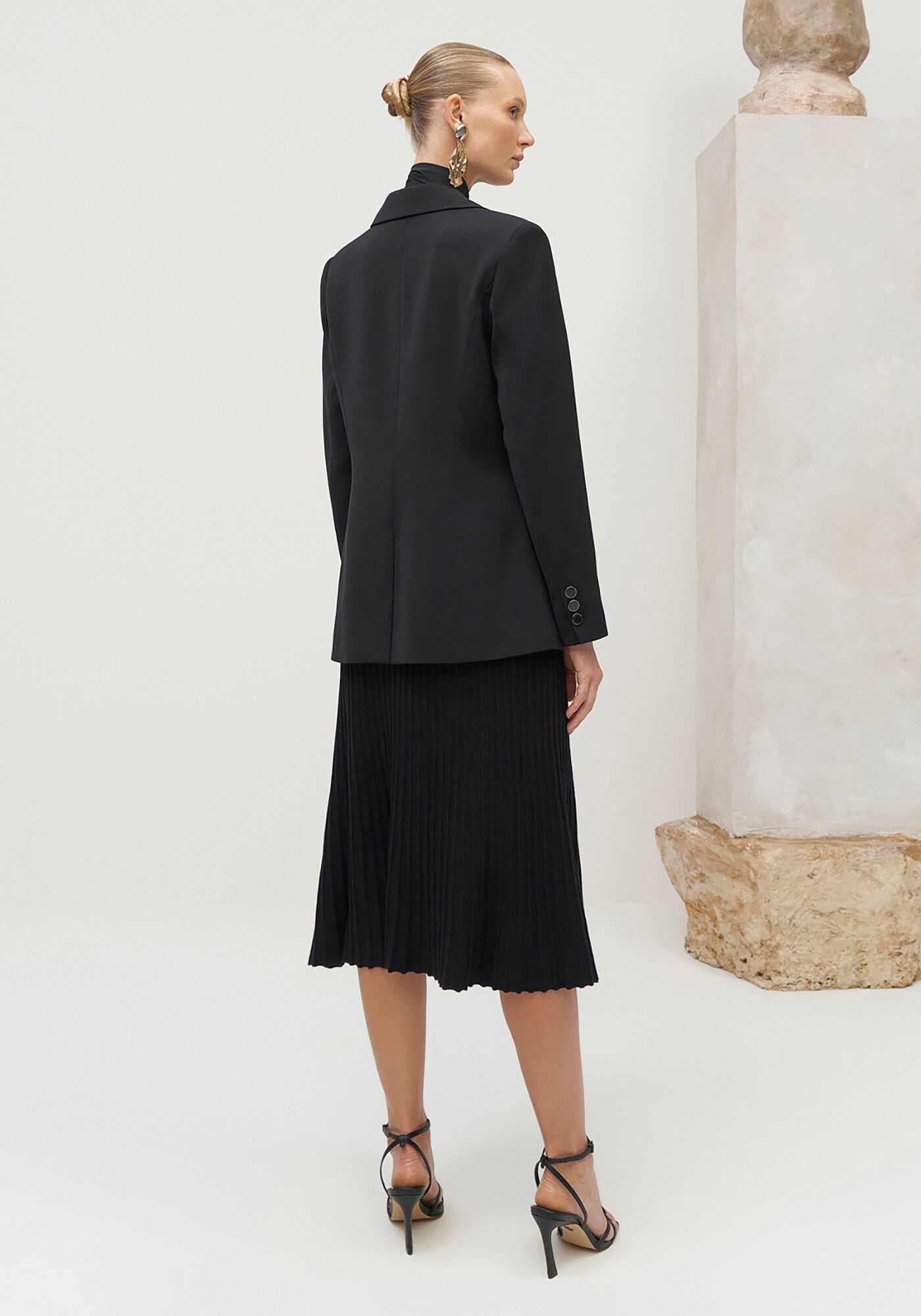 Blazer Alfaiataria com Detalhe Gancho, , large.