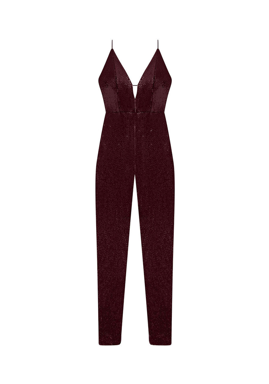 Macacão Malha Paetê Glam Longo, . Macacão Malha Paetê Glam Longo, , large.