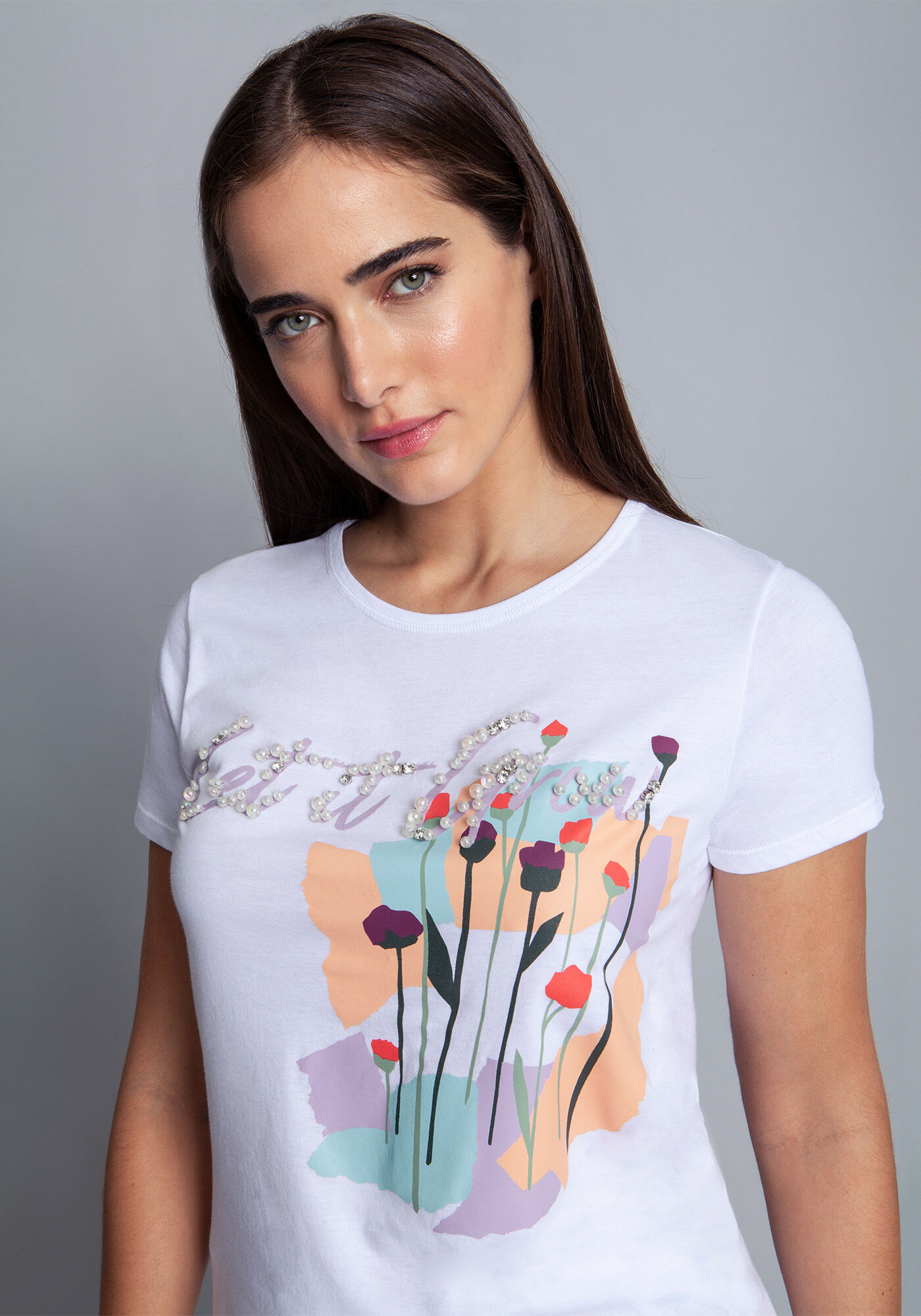 Blusa Meia Malha Forty Salmao Masu, , large.