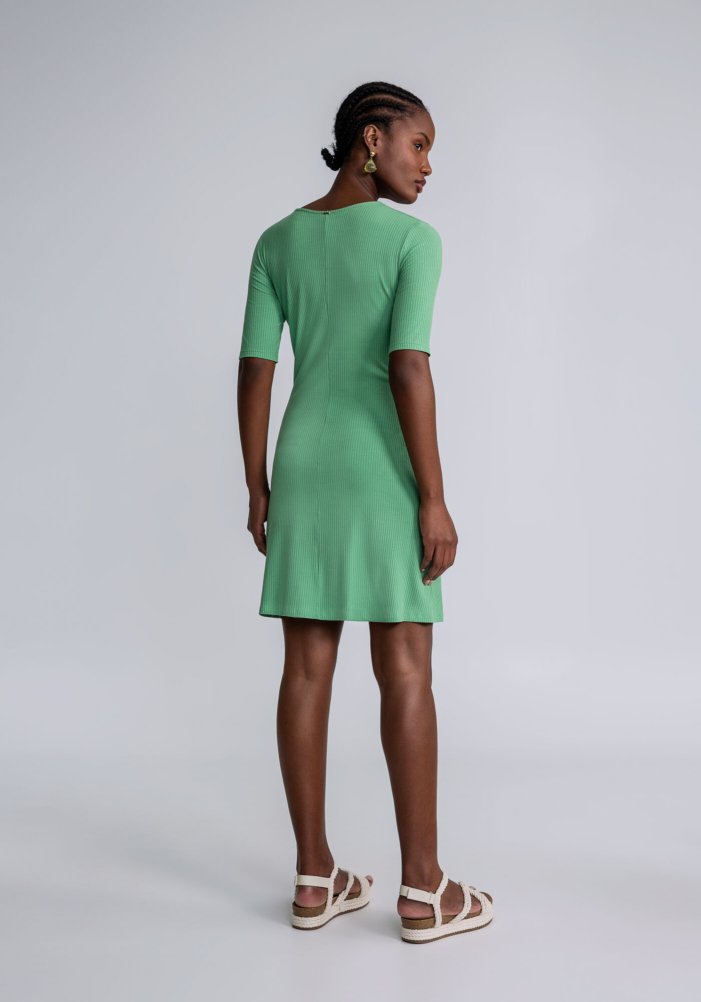 Vestido Curto Franzido Busto, , large.