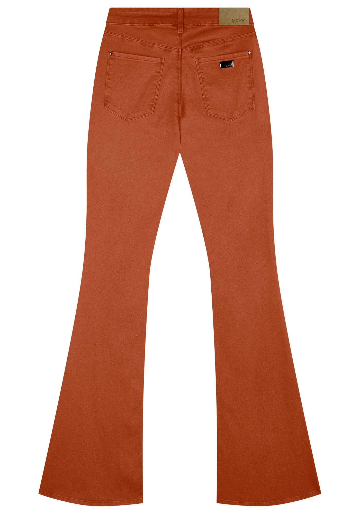 Cal&ccedil;a Sarja Flare Boot Cut com Cintura Alta, , large.