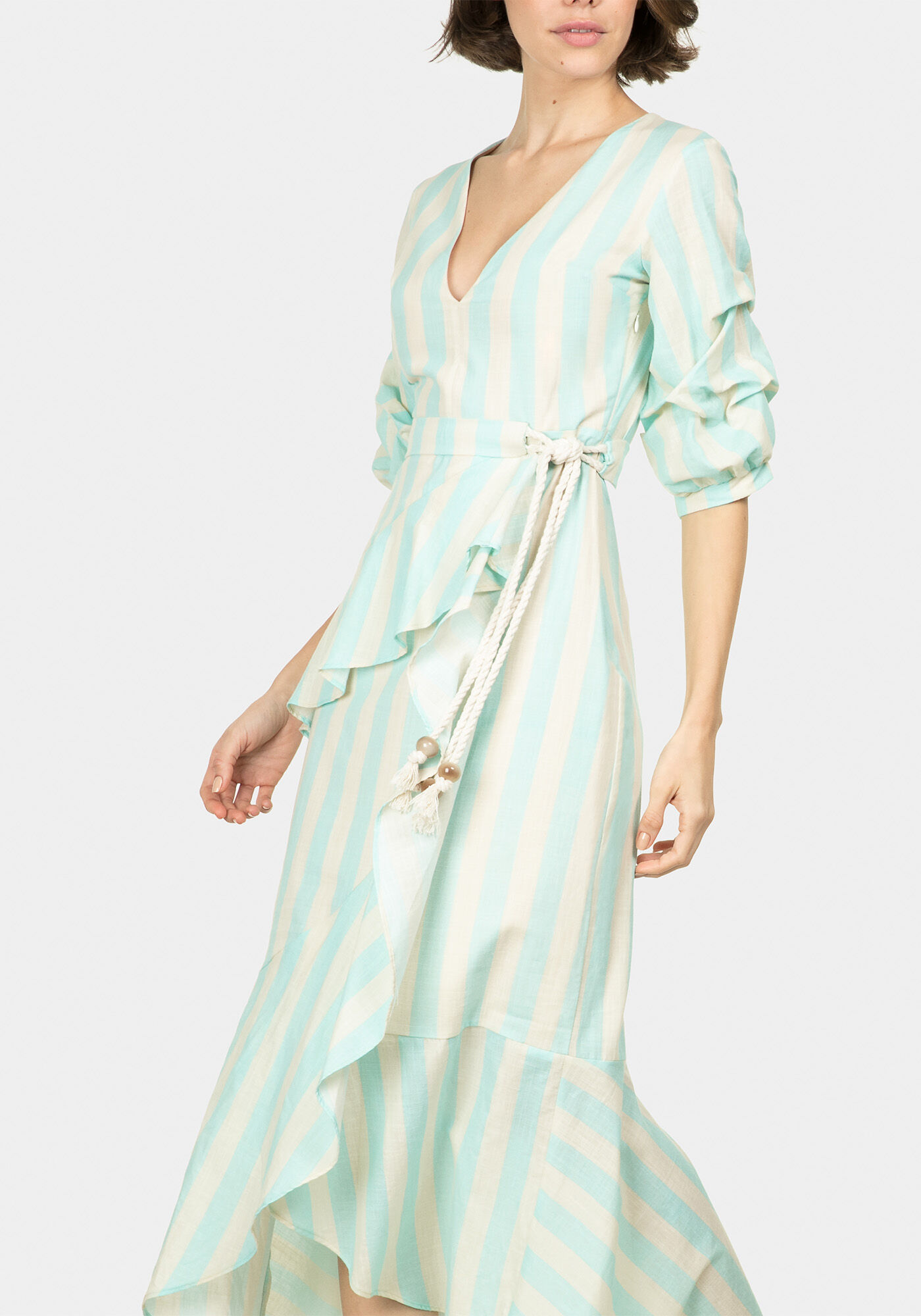 Vestido M&iacute;di com Cinto, , large.