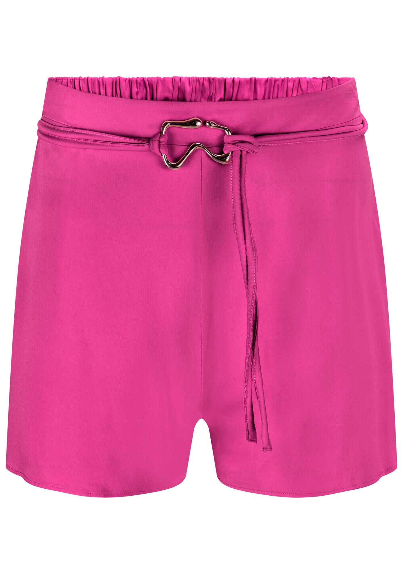 Shorts Cintura Alta com Cinto, , large.