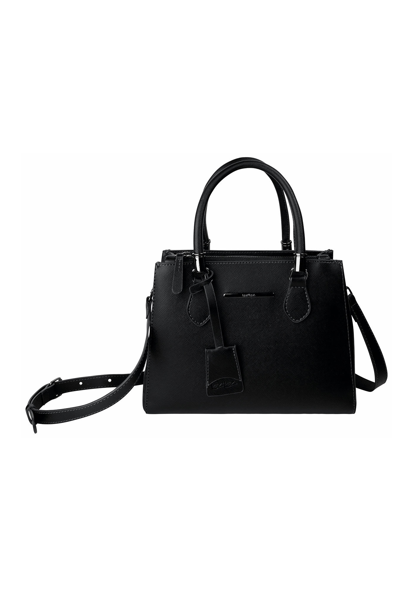 Bolsa Tote M&eacute;dia Estruturada com Al&ccedil;as, , large.