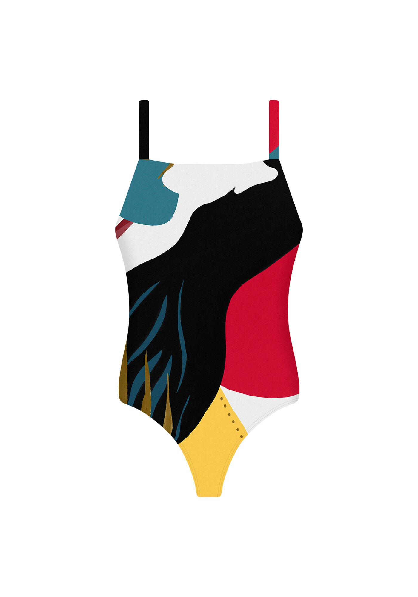 Body com Al&ccedil;as Recorte Estampa, , large.