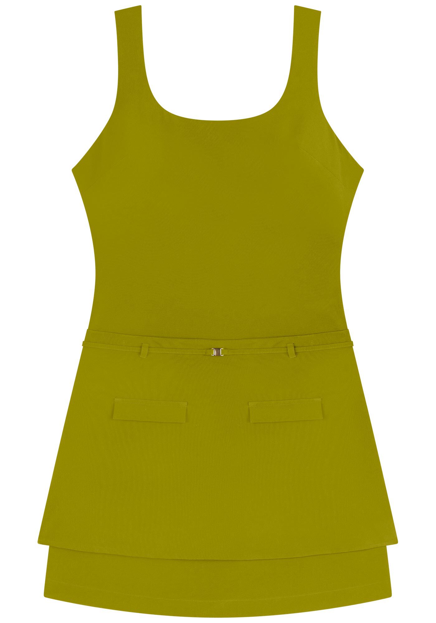 Vestido Curto De Al&ccedil;as Com Saia Remov&iacute;vel, , large.