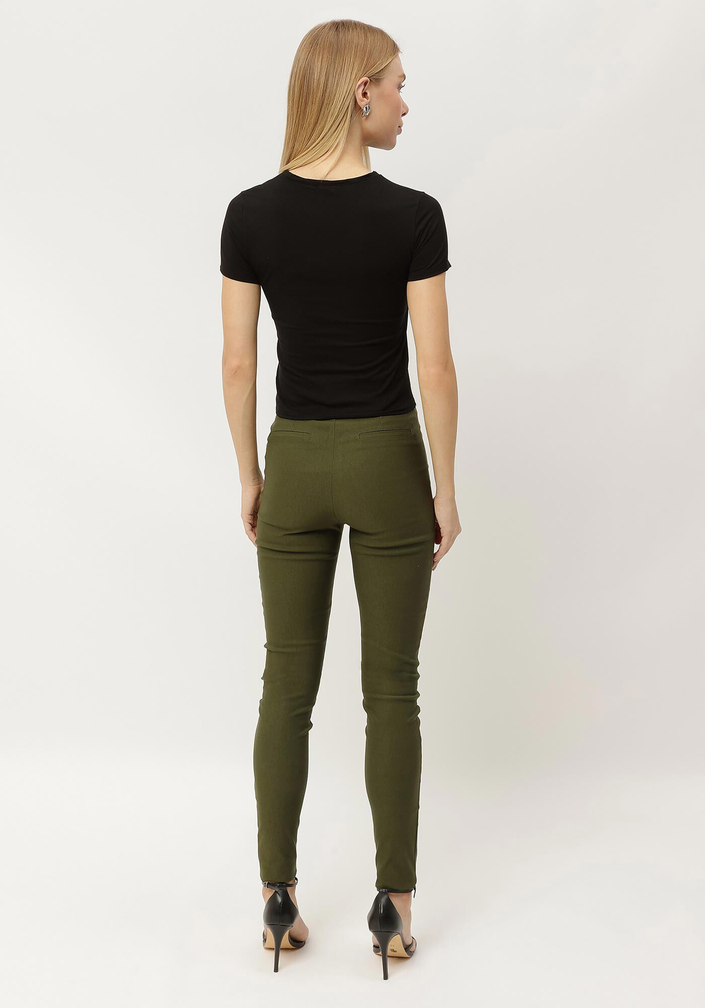 Blusa Manga Curta em Malha Modal Cropped, , large.