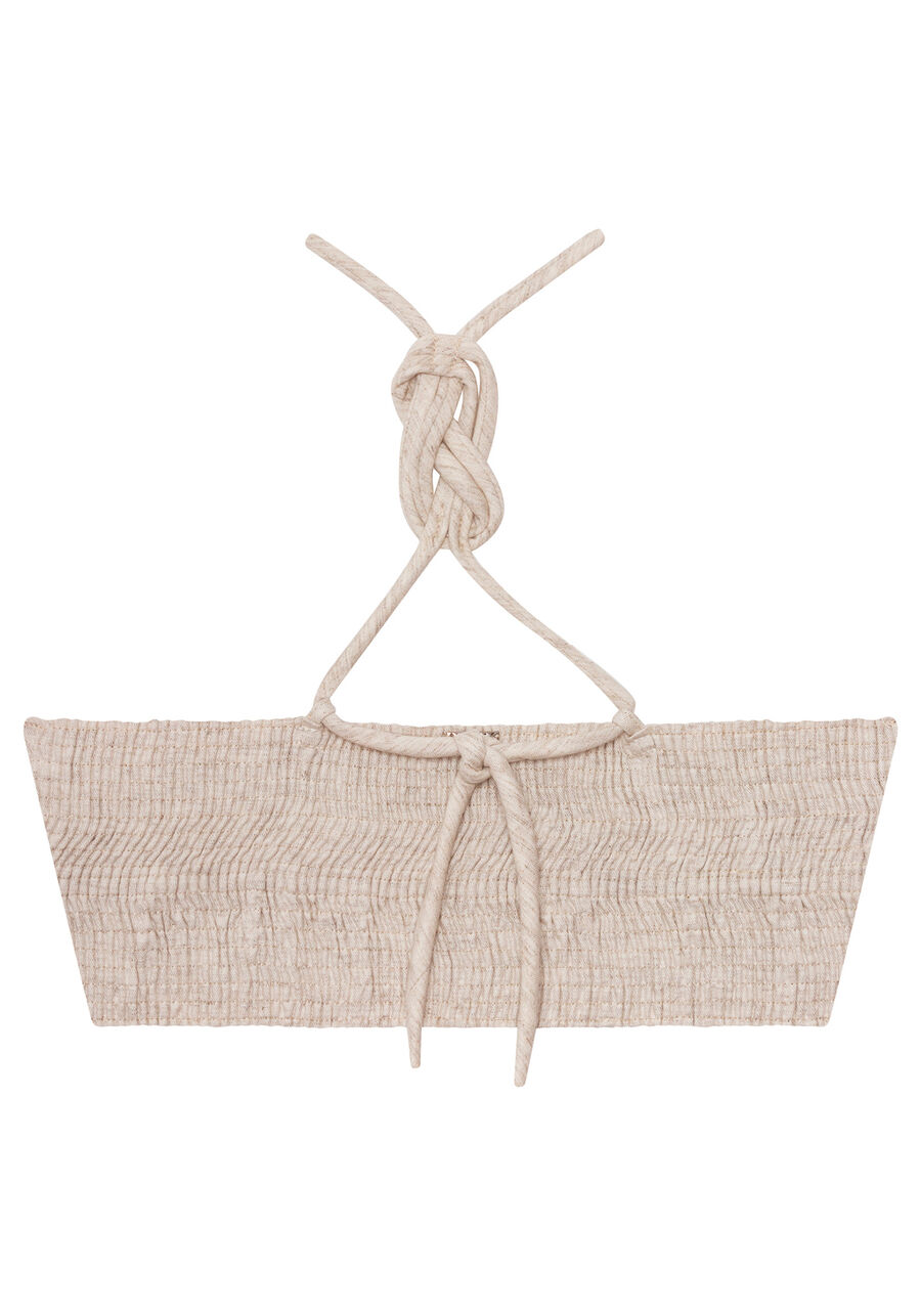 Blusa cropped em tecido, BRANCO OFF WHITE. Blusa cropped em tecido, BRANCO OFF WHITE, large.