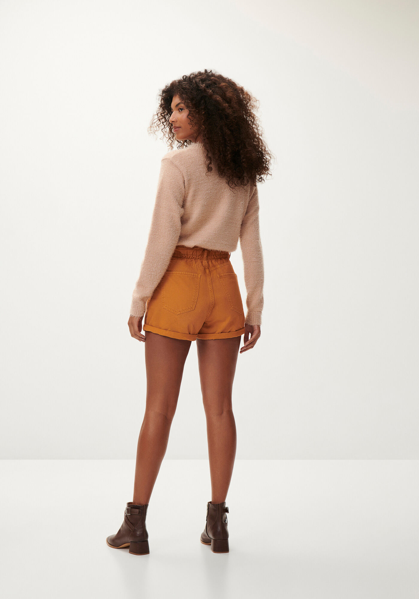 Blus&atilde;o Manga Longa em Tric&ocirc; Peluciado, , large.