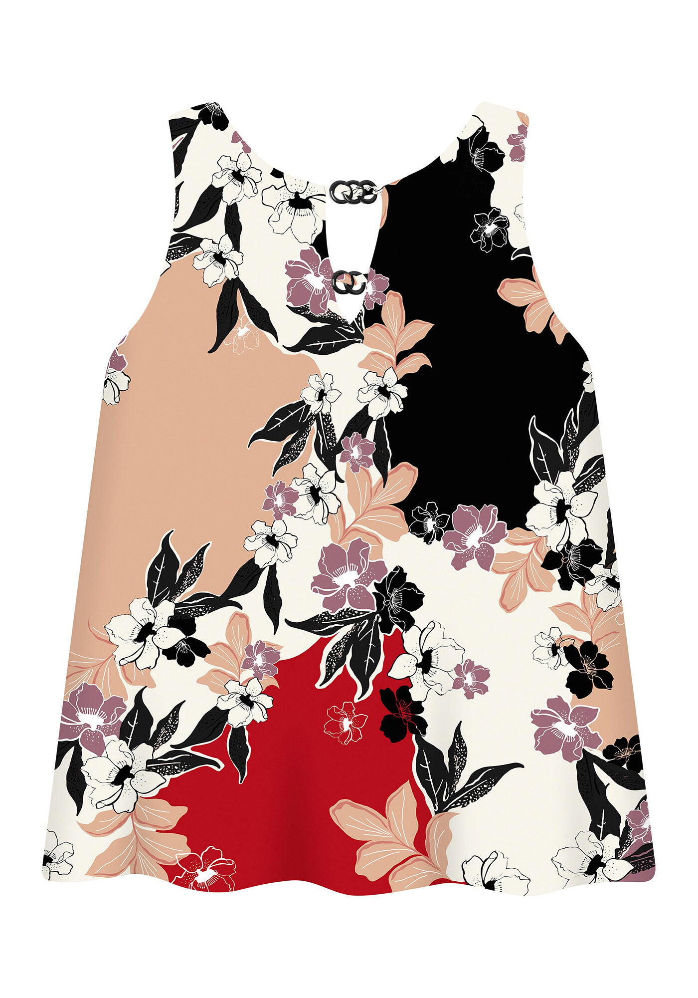 Regata Estampa Corrente, , large.