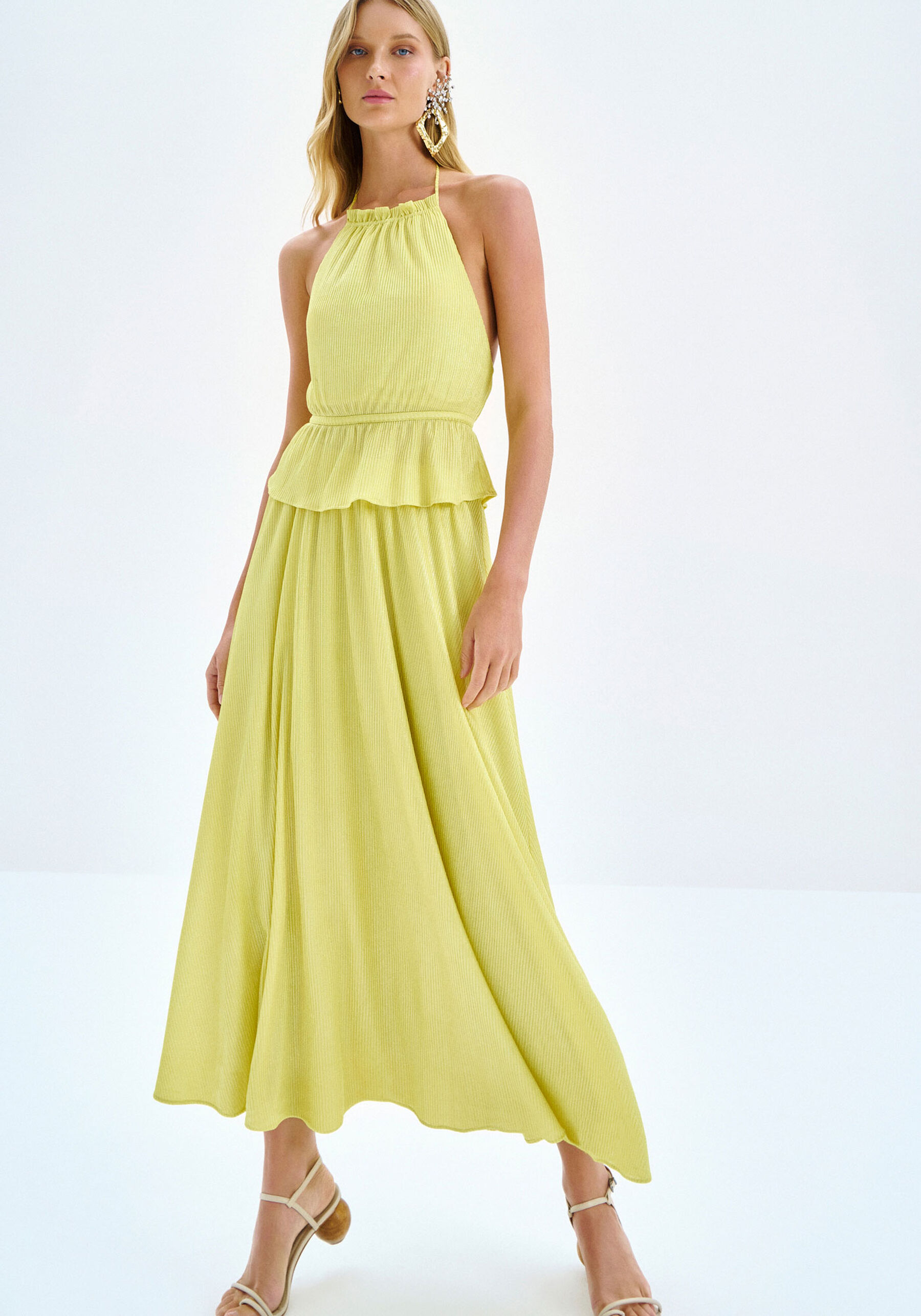 Blusa Frente Única Canelada com Babado, . Blusa Frente Única Canelada com Babado, , large.