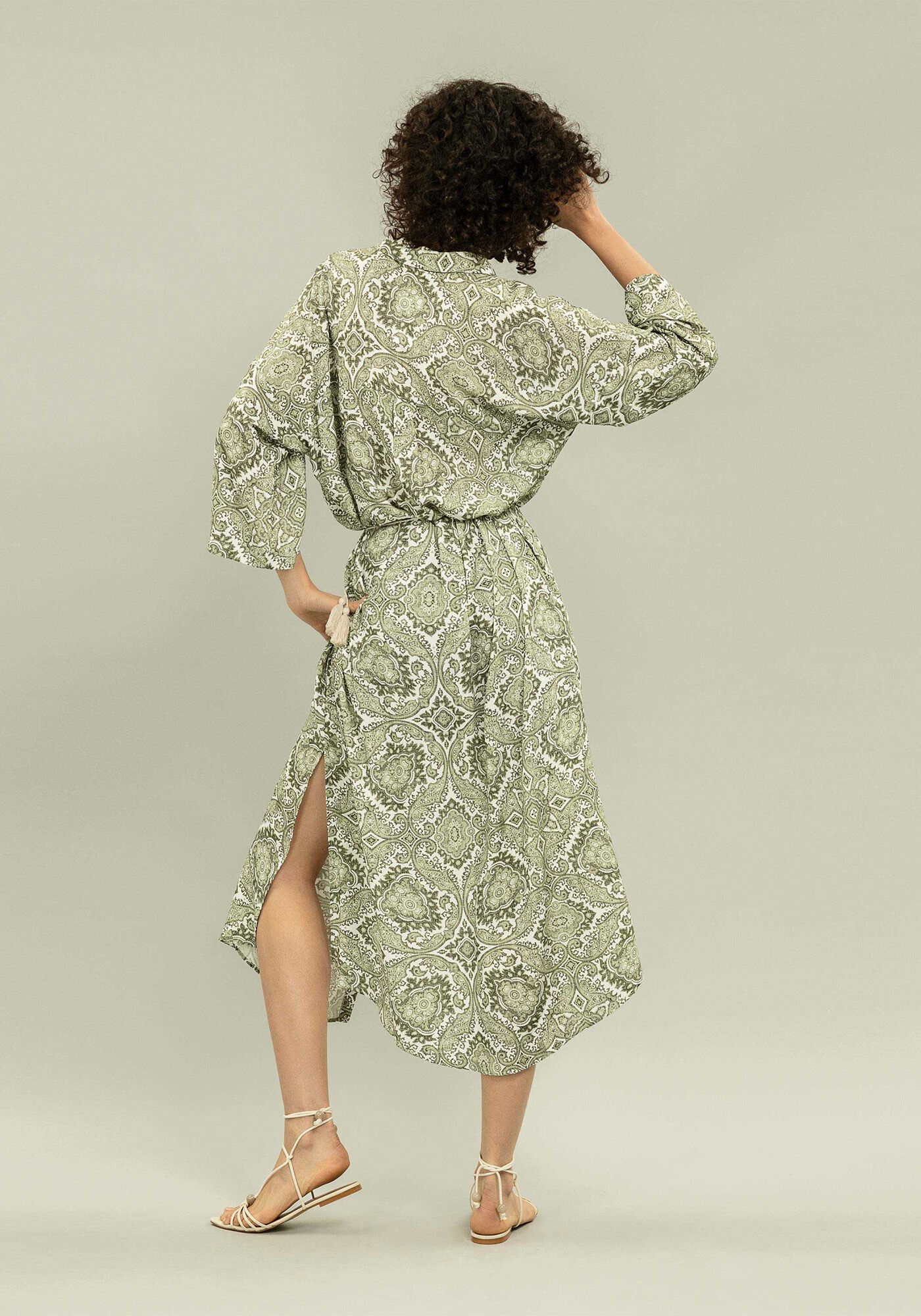 Vestido Chemise M&iacute;di, , large.