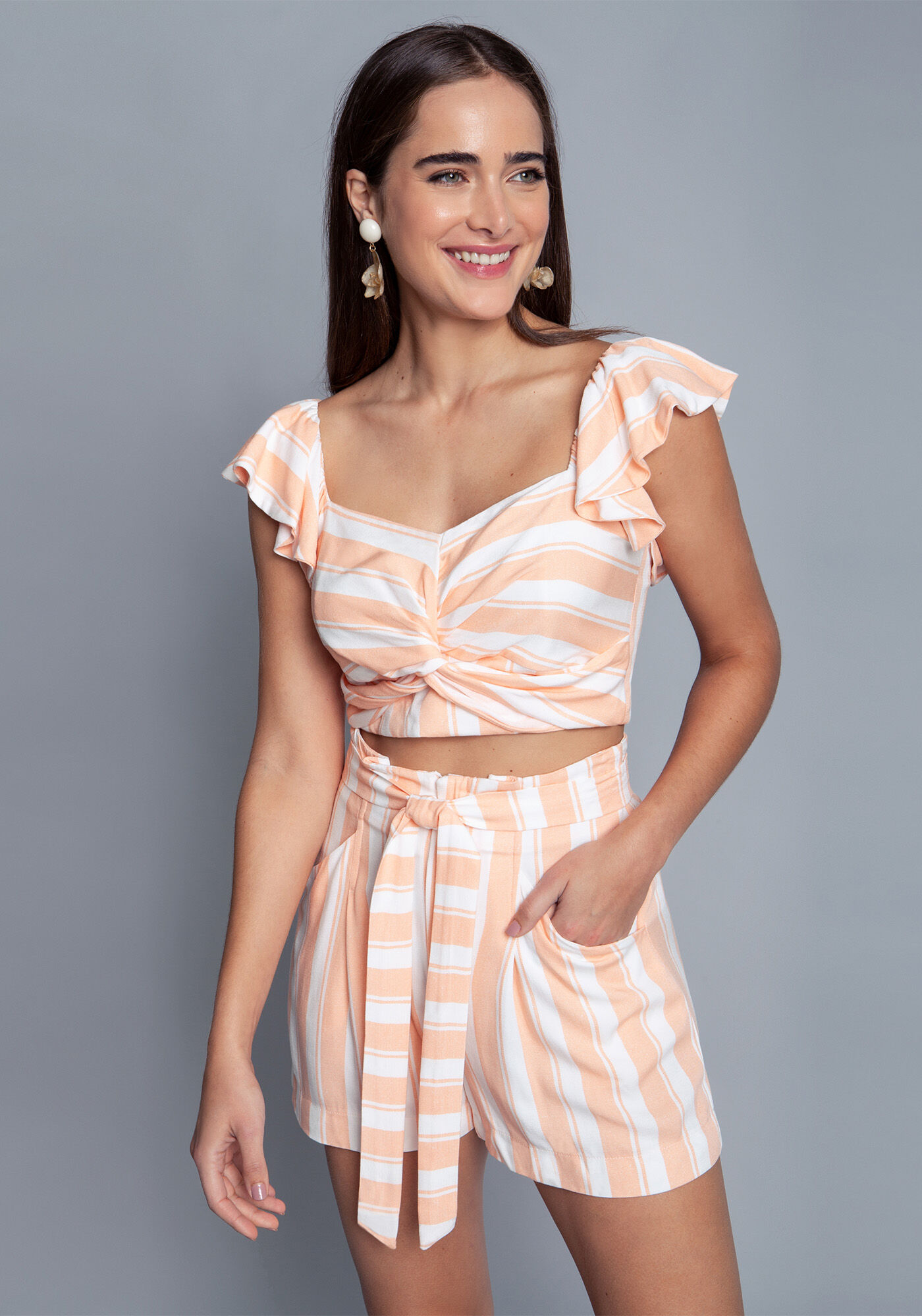 Blusa Tecido Crepe Siena Cropped, , large.