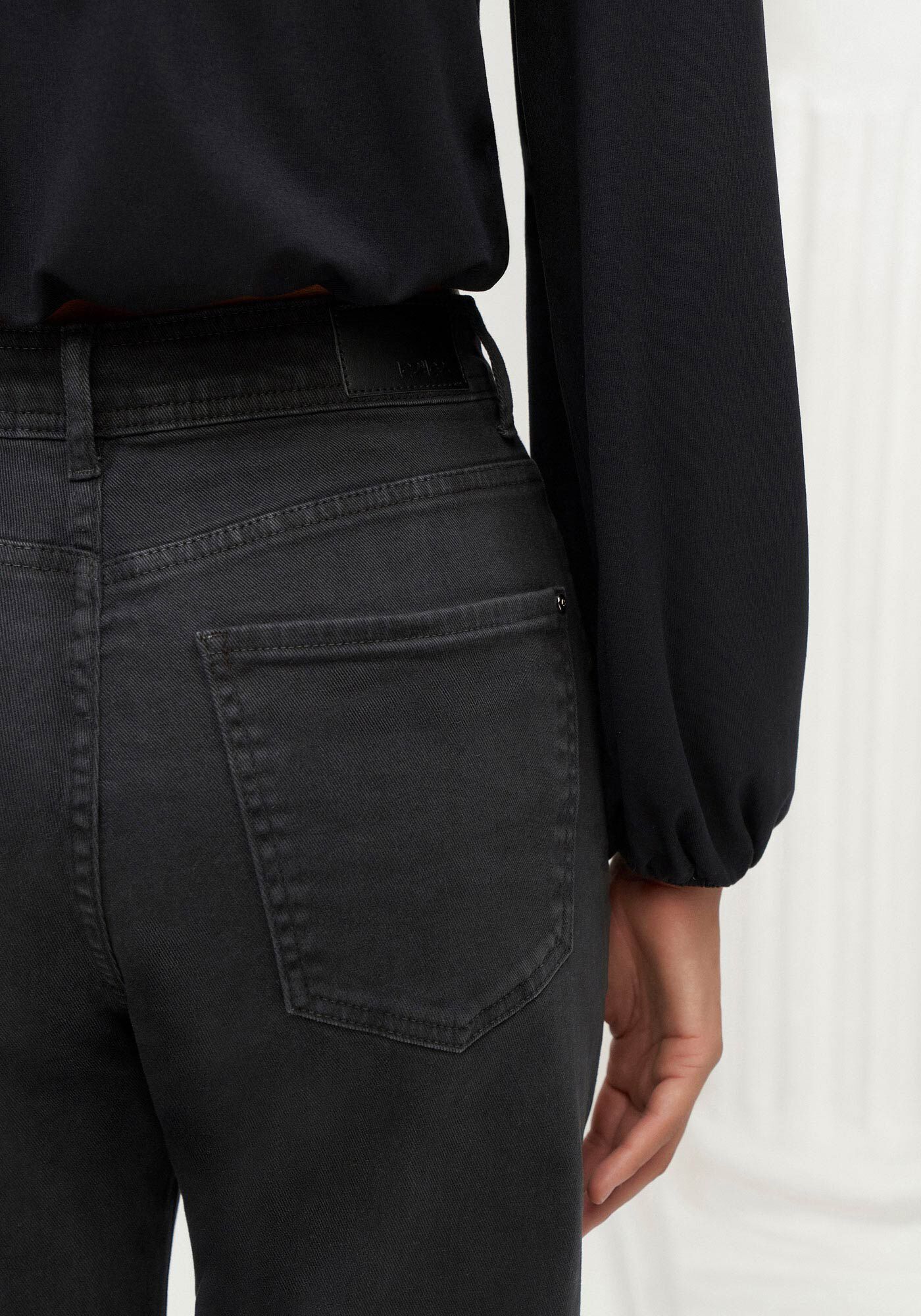 Cal&ccedil;a Sarja Wide Leg Comfort Cropped Super Alta, , large.