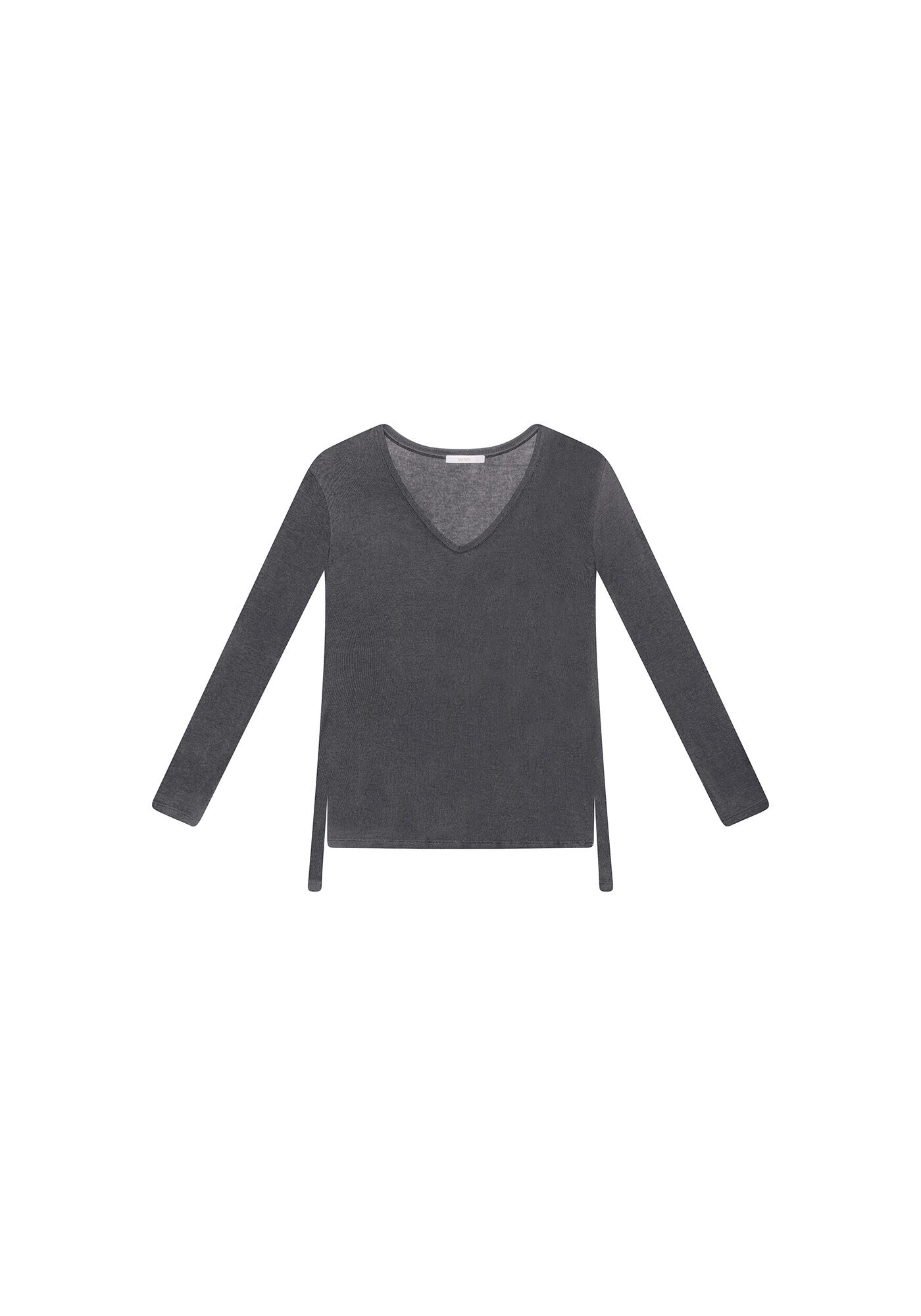 Blusa Manga Longa B&aacute;sica, , large.