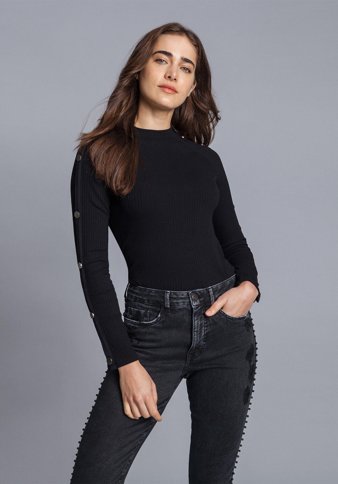 Cal&ccedil;a Jeans Skinny Aruba Flat Belly, , large.