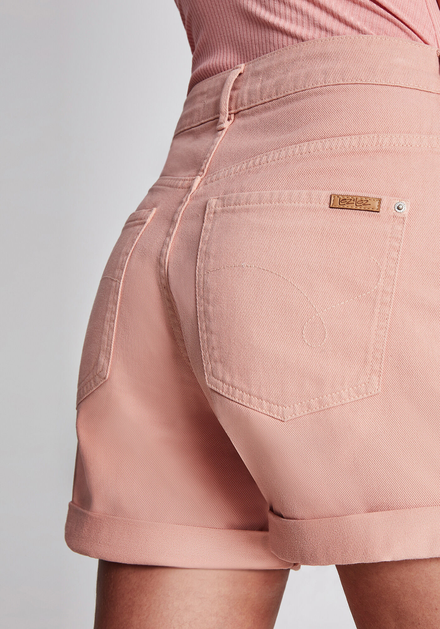 Bermuda Jeans Boyfriend Venice Len&ccedil;o, , large.