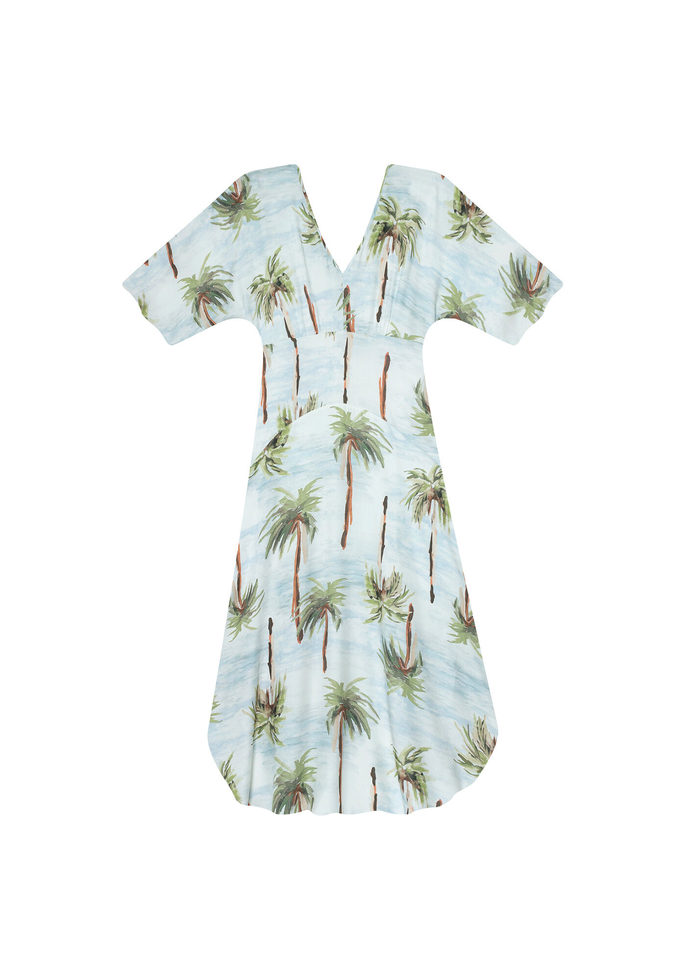 Vestido M&iacute;di Fenda Lateral, , large.