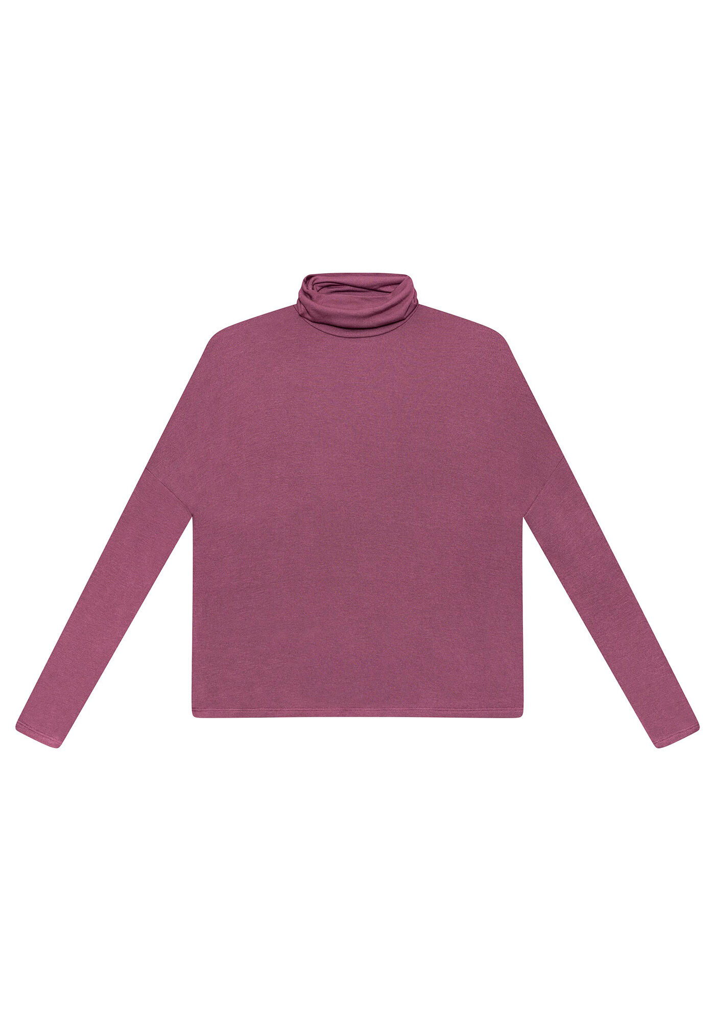 Blusa Manga Longa Gola Alta, , large.