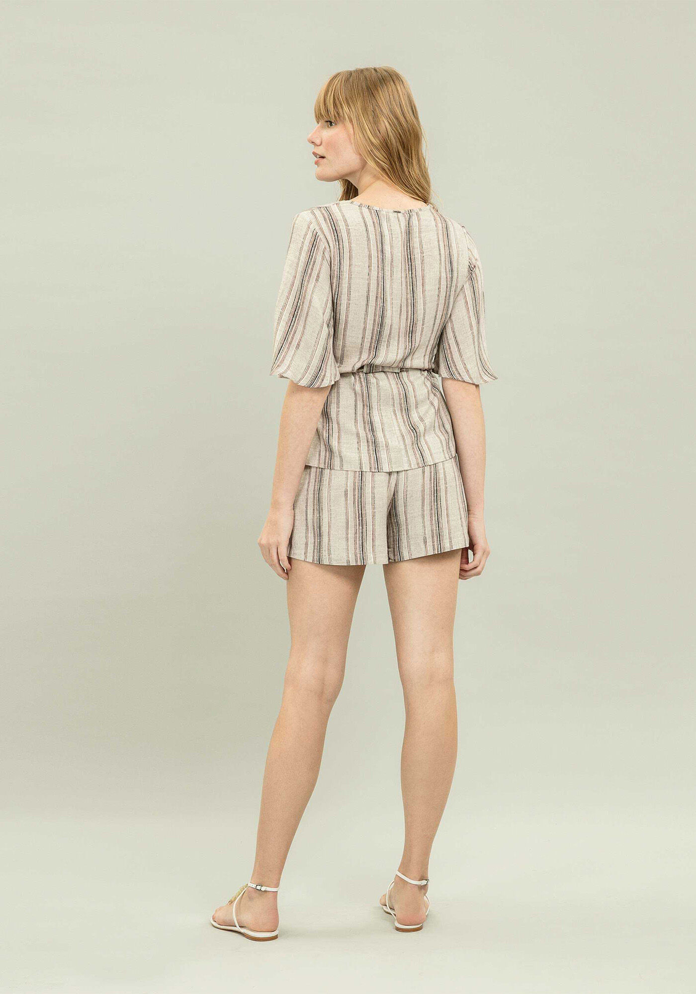 Blusa com Cord&atilde;o Estampa, , large.