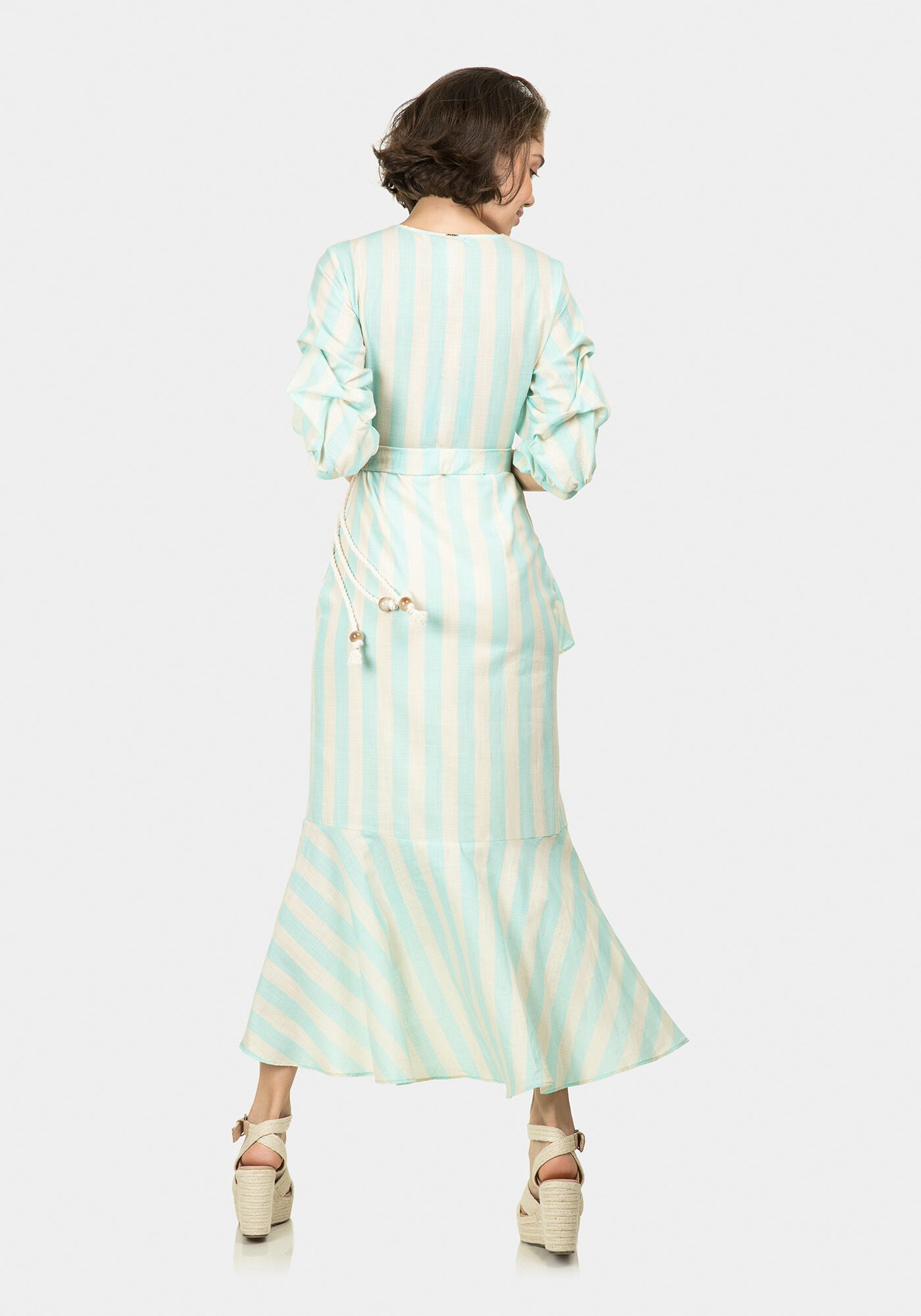 Vestido M&iacute;di com Cinto, , large.