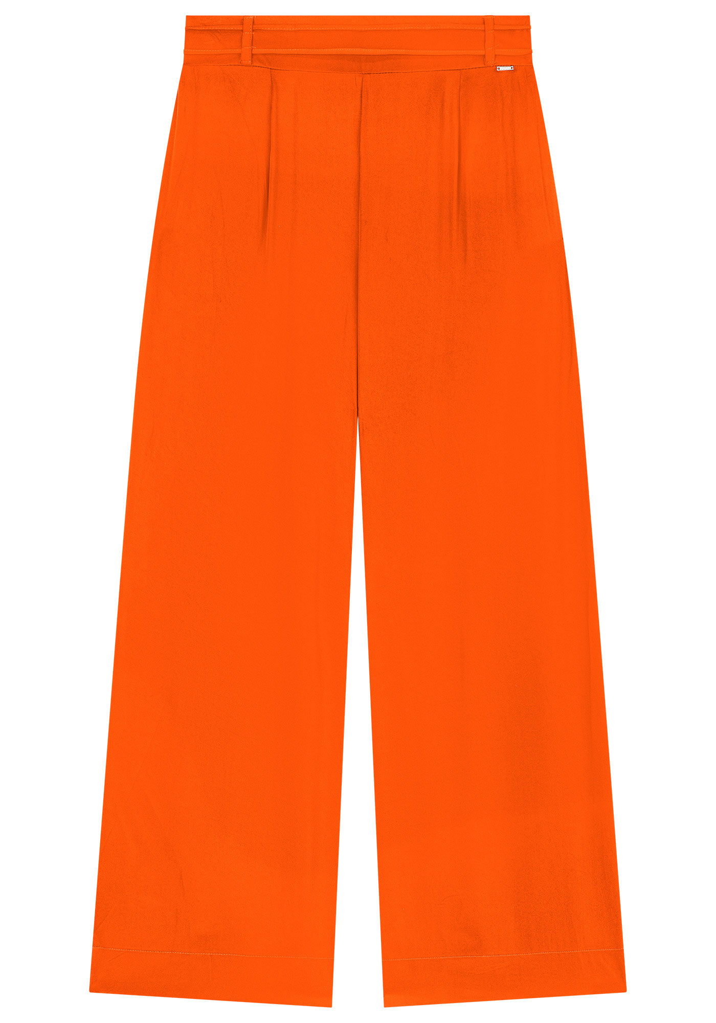 Cal&ccedil;a Pantalona em Tecido Plano com Cinto Cord&atilde;o, , large.