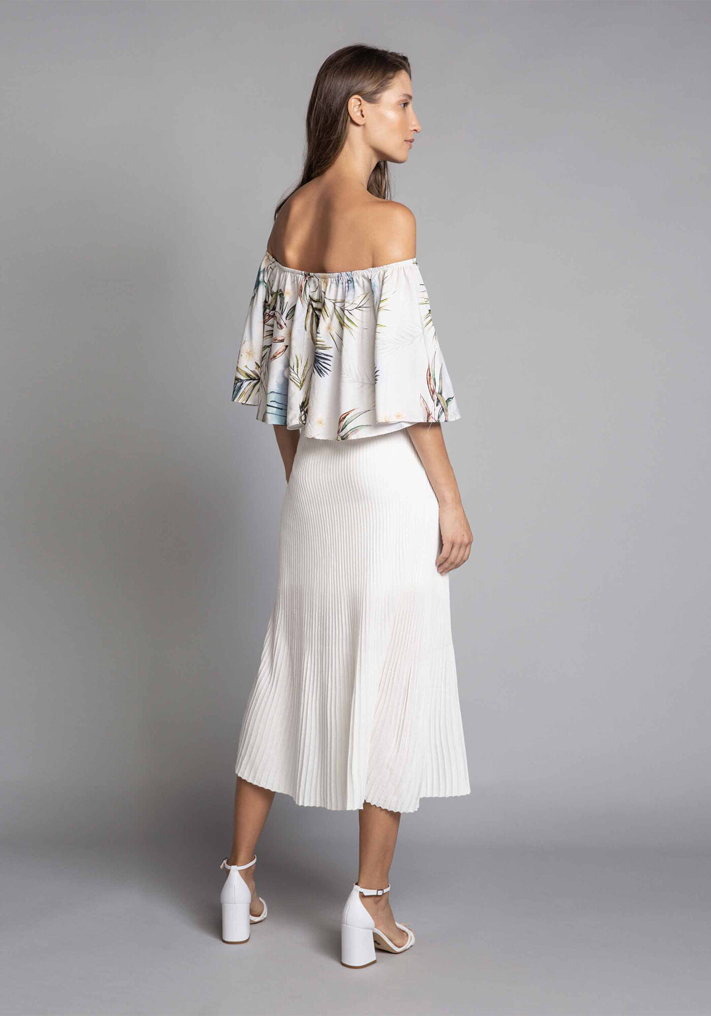 Blusa Cropped Ombro a Ombro, , large.