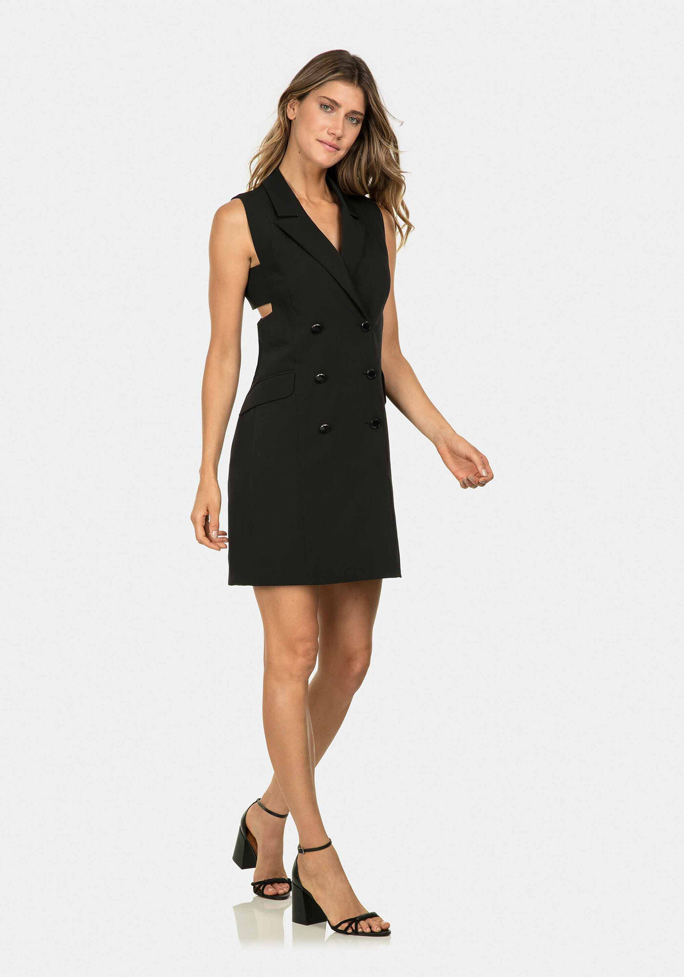 Vestido com Bot&otilde;es, , large.