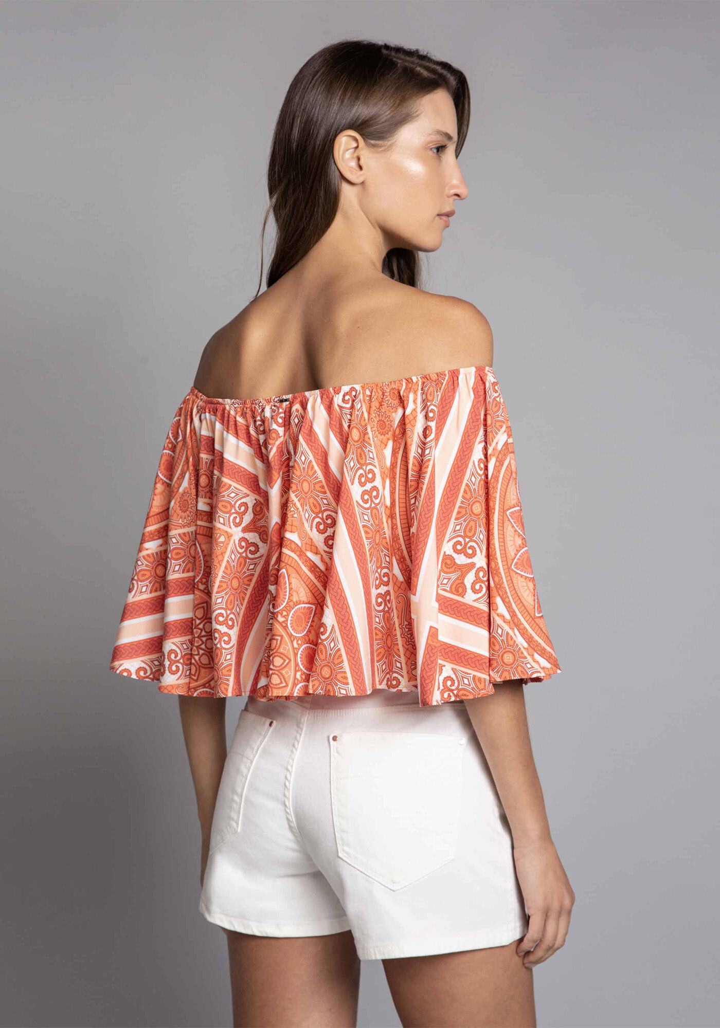 Blusa Cropped Ombro a Ombro, , large.