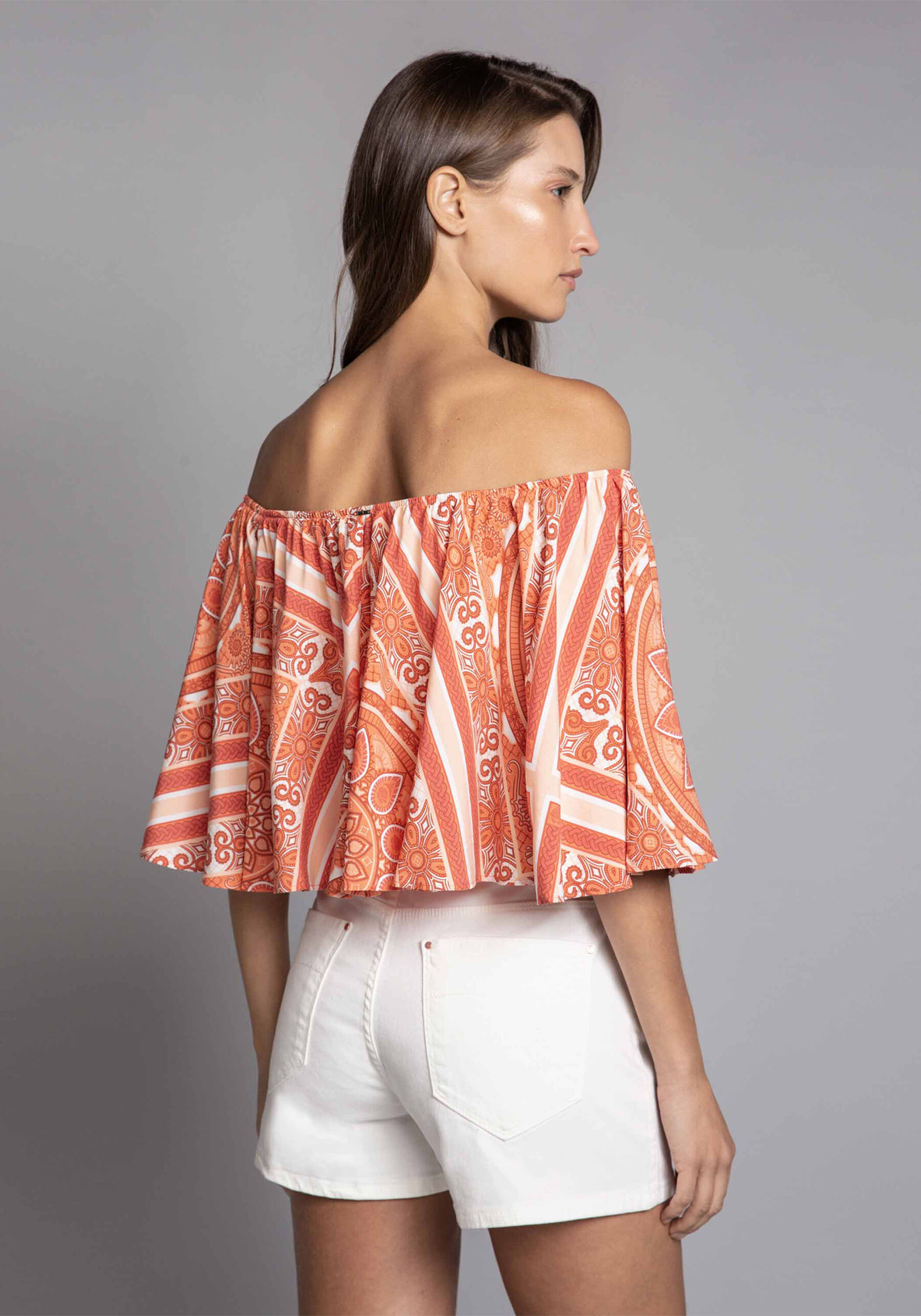 Blusa Cropped Ombro a Ombro, . Blusa Cropped Ombro a Ombro, , large.