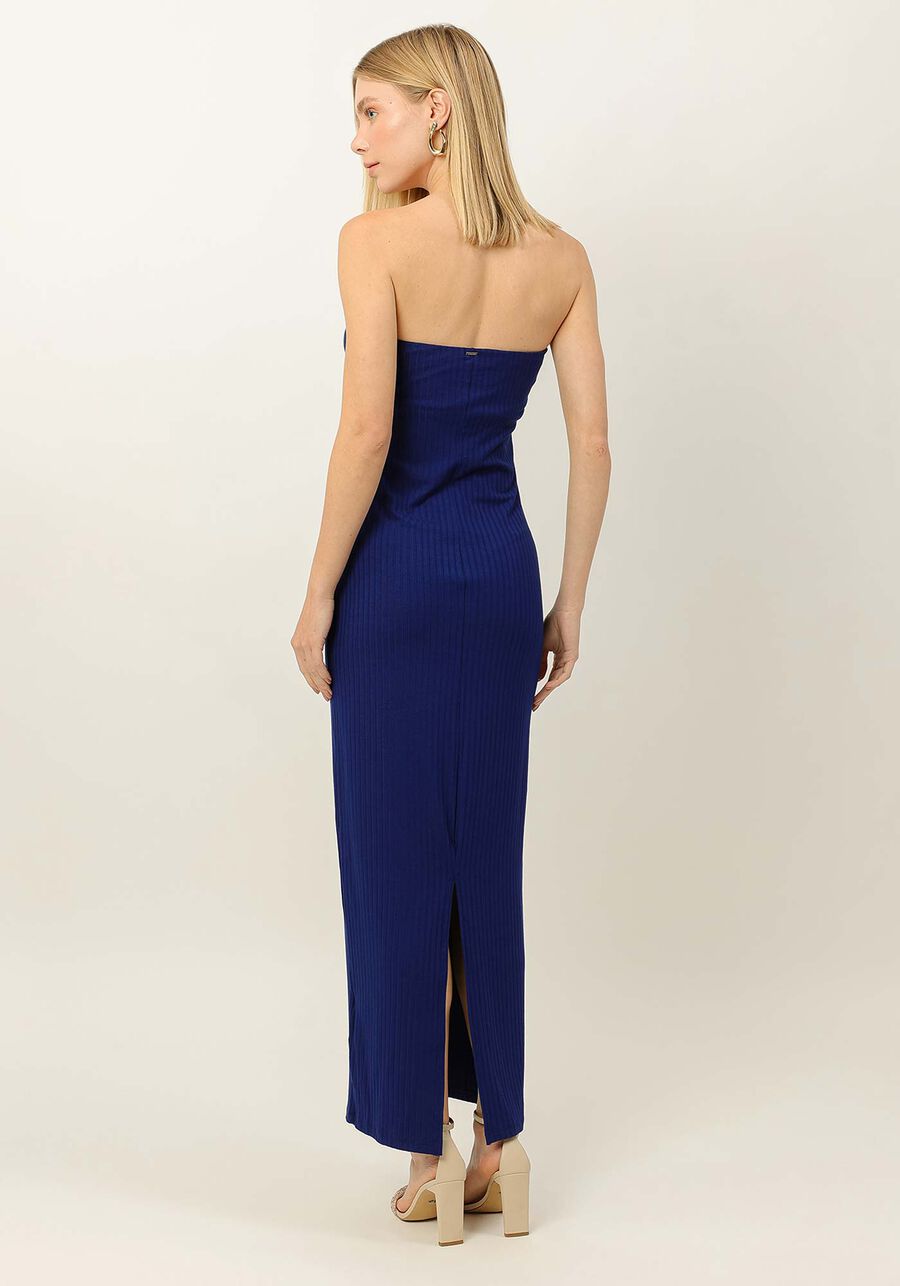 Vestido Midi Canelado Sem Alça, . Vestido Midi Canelado Sem Alça, , large.