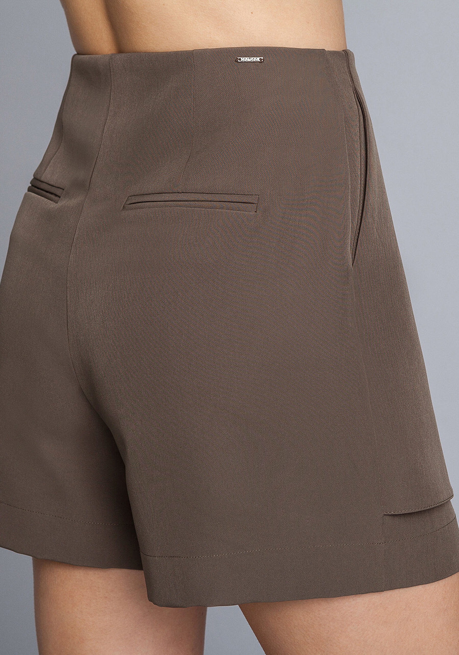 Shorts Bolsos Cinto Cintura Alta, . Shorts Bolsos Cinto Cintura Alta, , large.