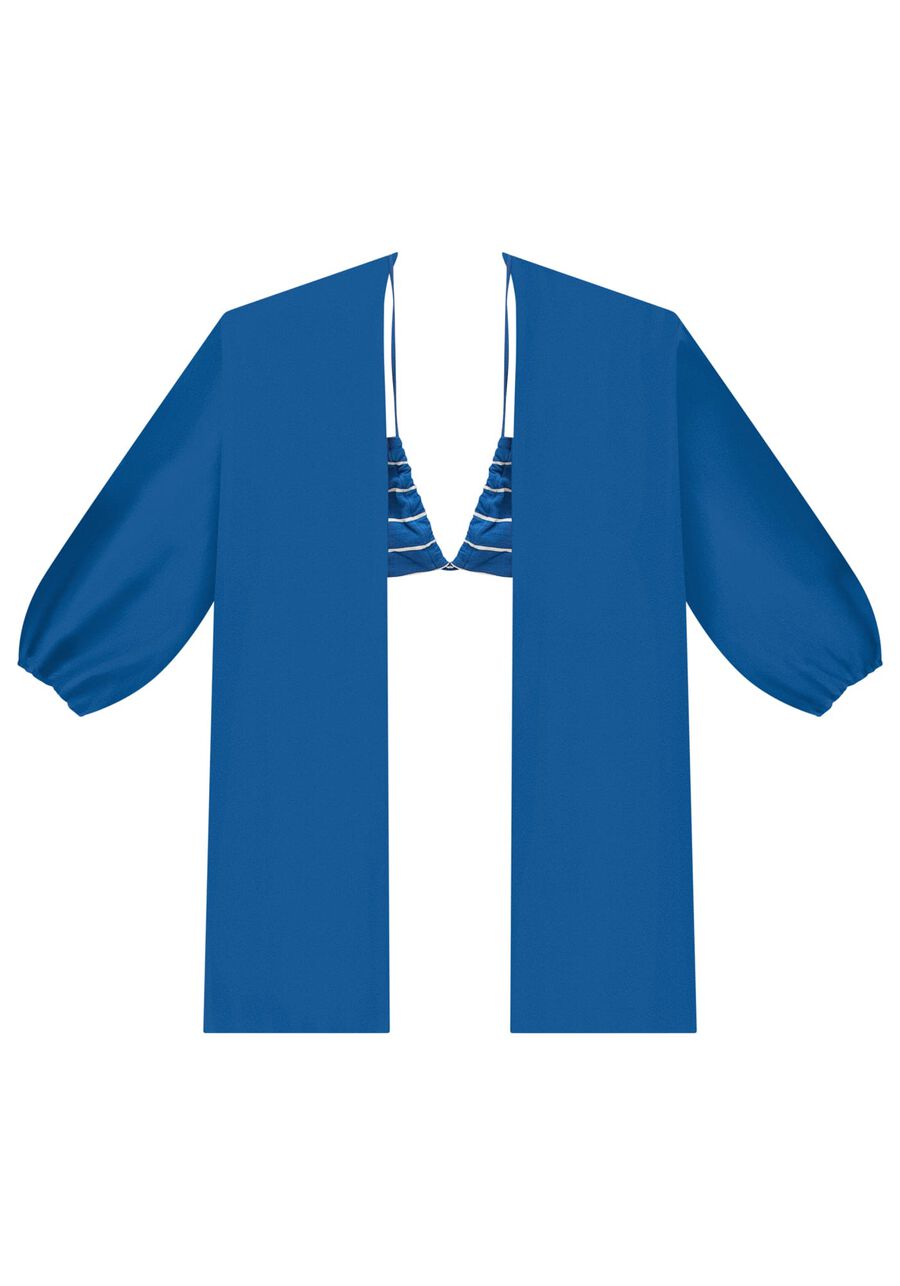 Kimono em Viscose com Top Estampado, . Kimono em Viscose com Top Estampado, , large.