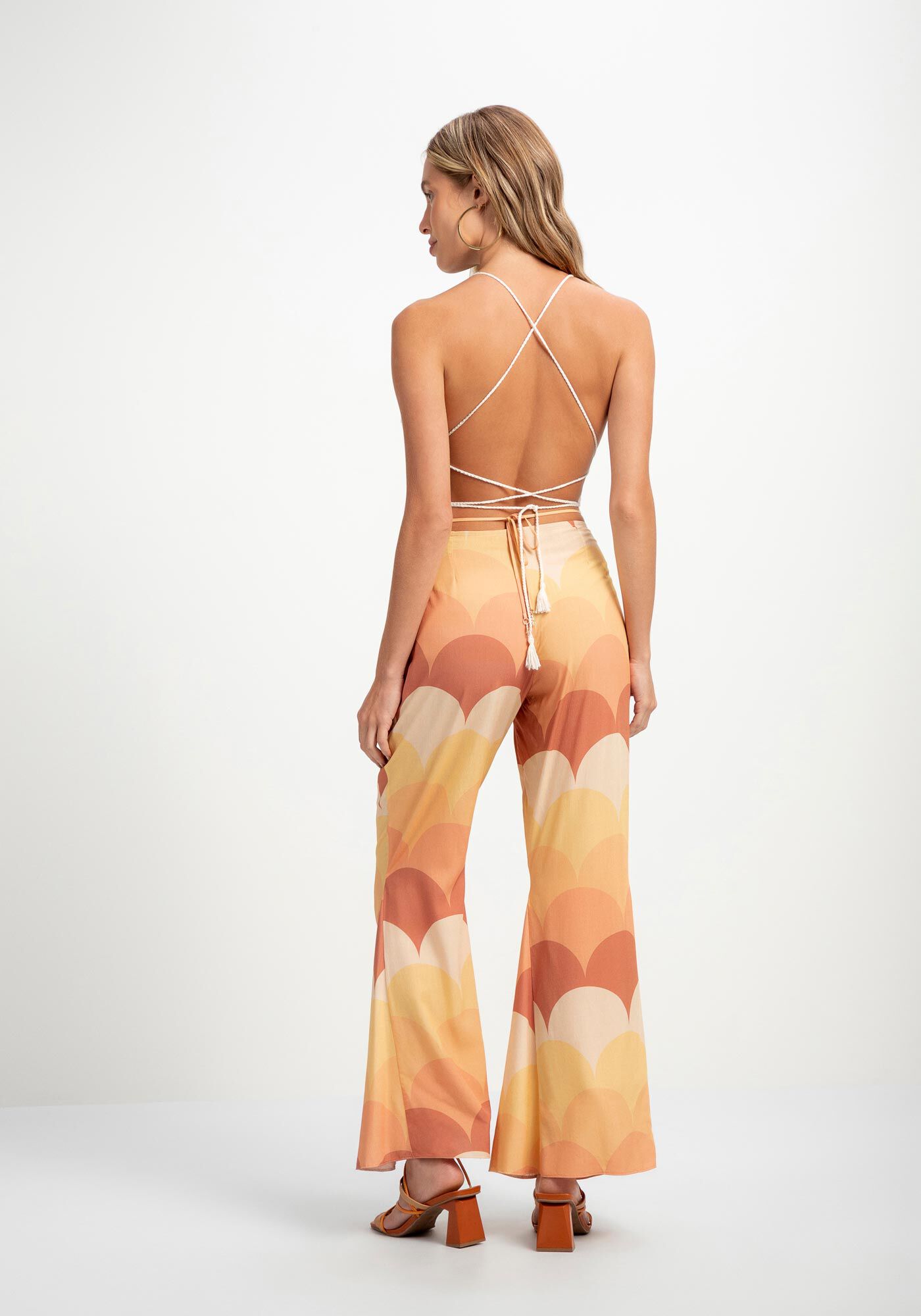 Blusa Cropped em Tric&ocirc; Borboleta, , large.