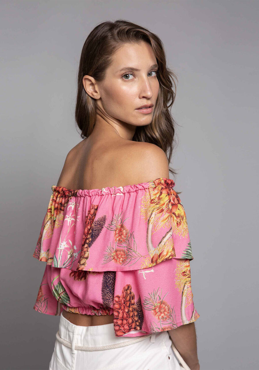 Blusa Ombro a Ombro Cropped, . Blusa Ombro a Ombro Cropped, , large.