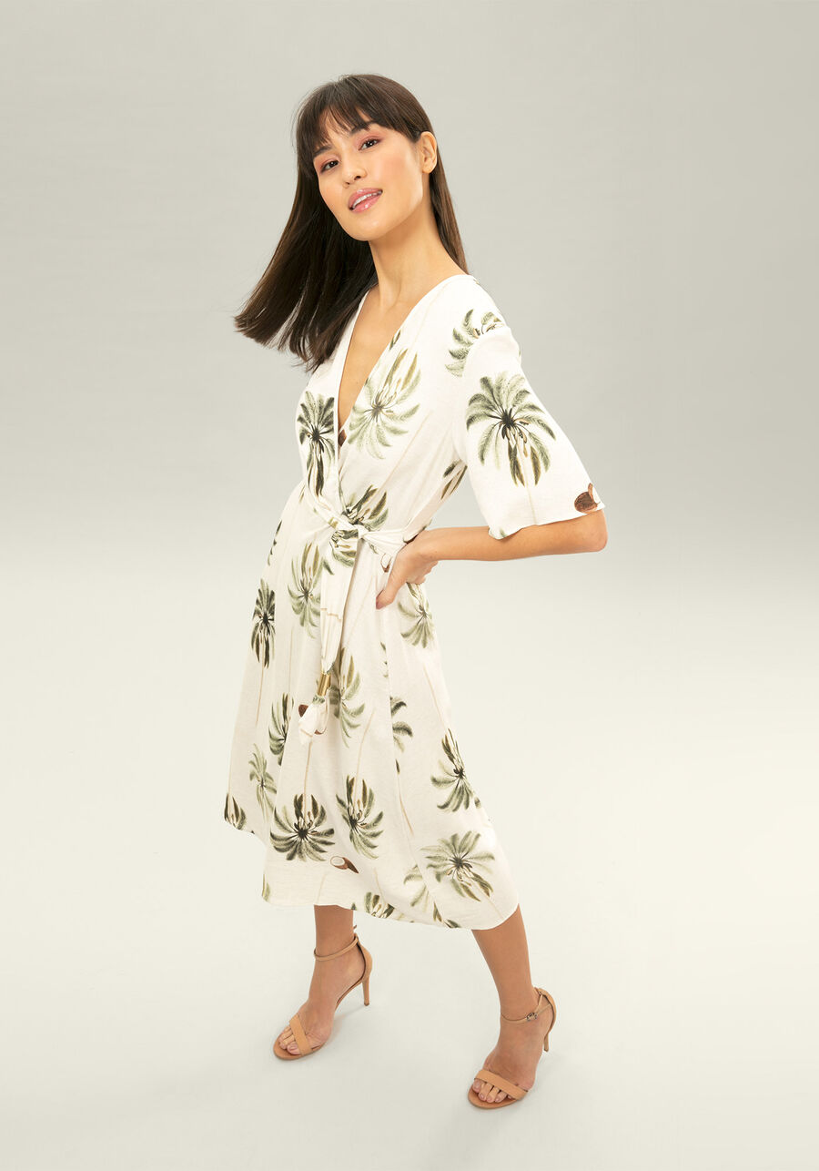 Vestido Mídi Estampa, . Vestido Mídi Estampa, , large.
