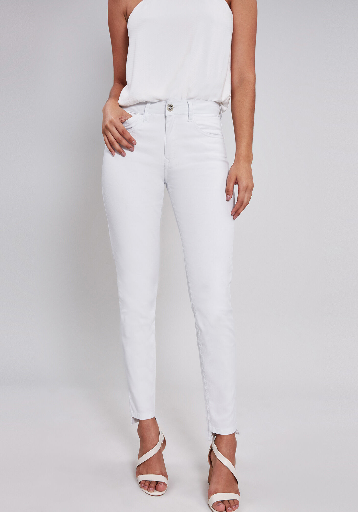 Cal&ccedil;a Jeans Skinny Cropped Bali, , large.