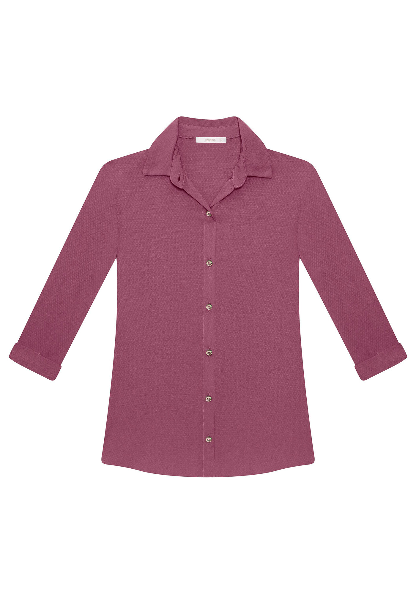 Camisa Manga 3/4 Cl&aacute;ssica Vermelho Bulgaria, , large.