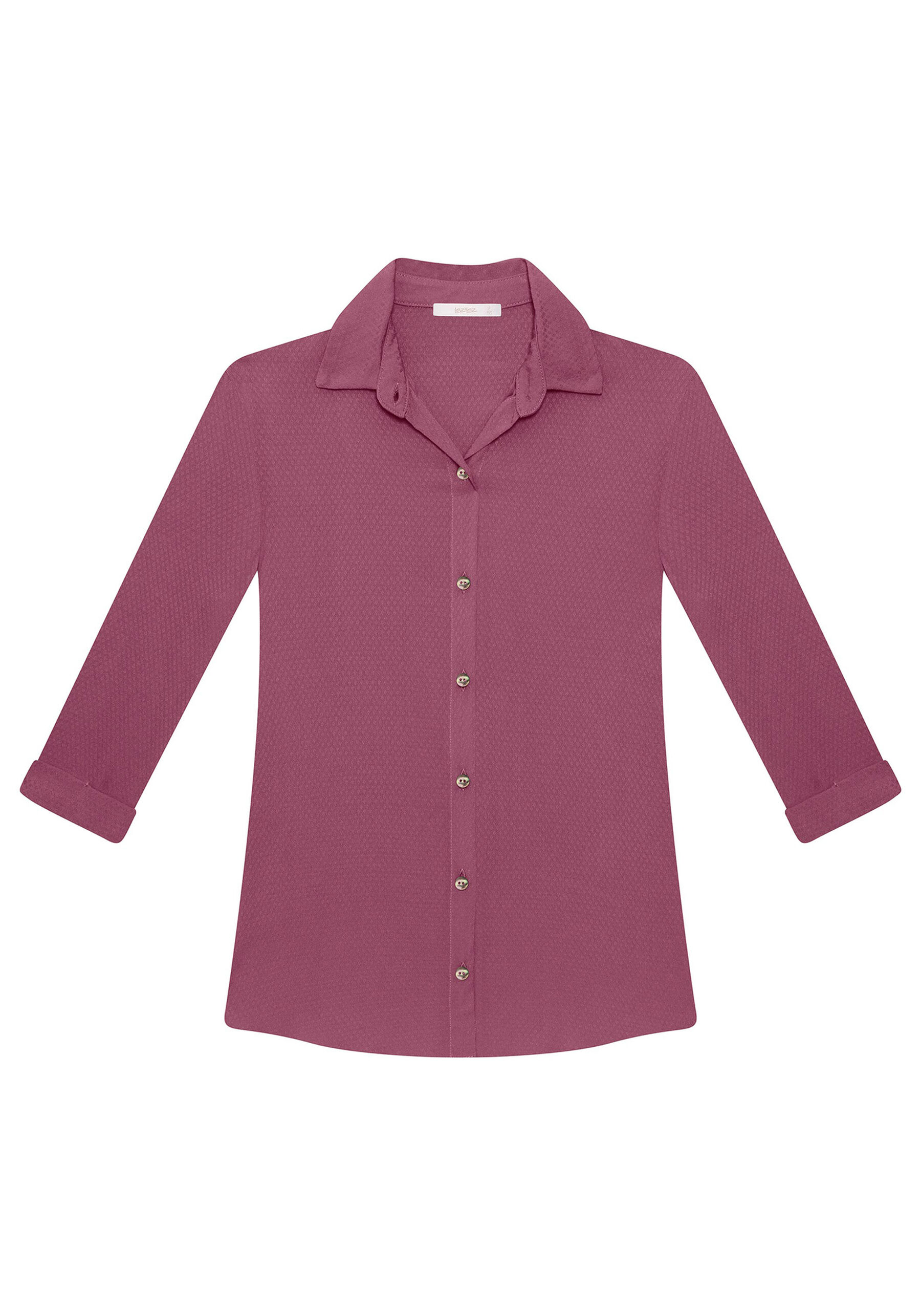 Camisa Manga 3/4 Clássica Vermelho Bulgaria, . Camisa Manga 3/4 Clássica Vermelho Bulgaria, , large.