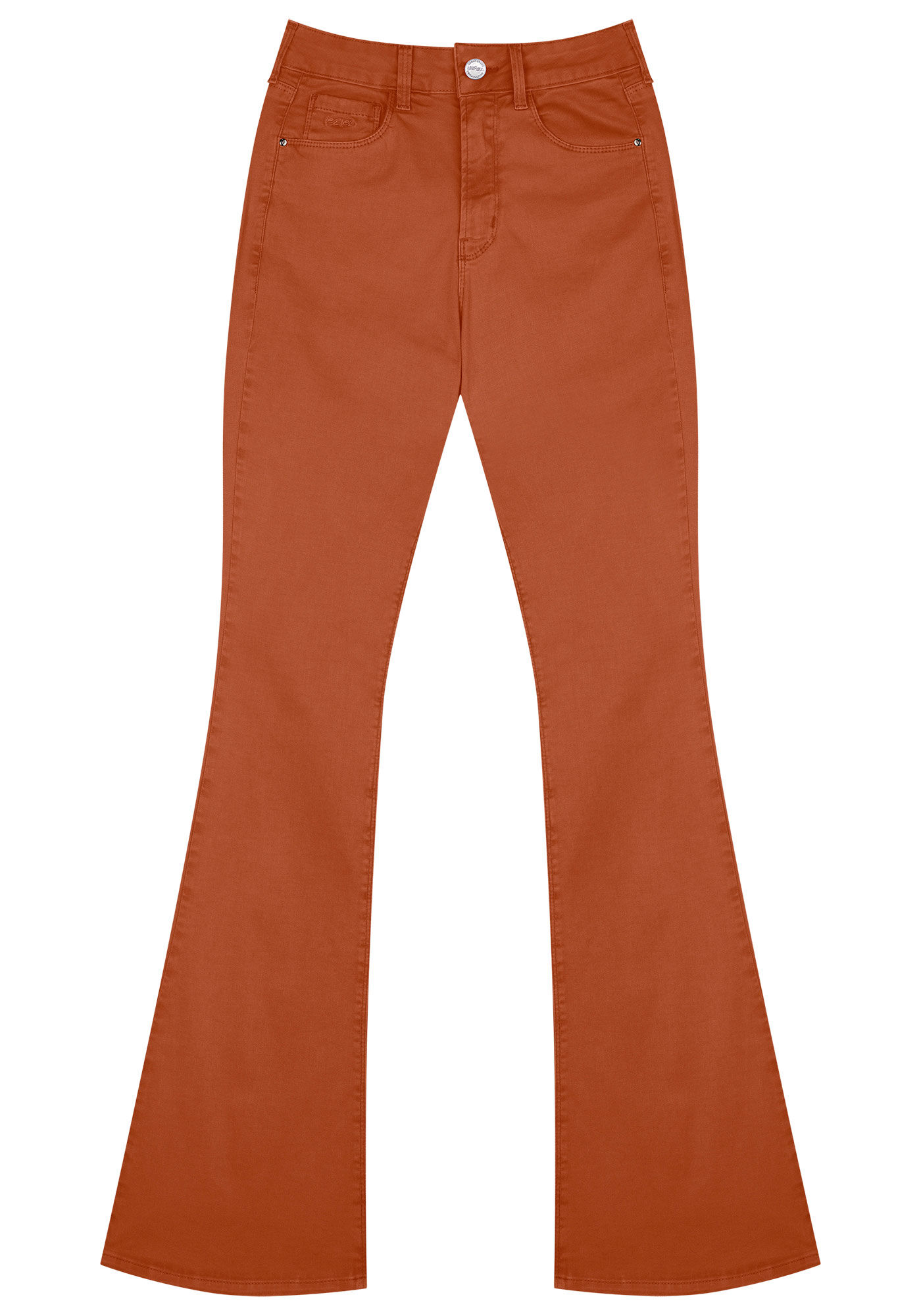 Cal&ccedil;a Sarja Flare Boot Cut com Cintura Alta, , large.