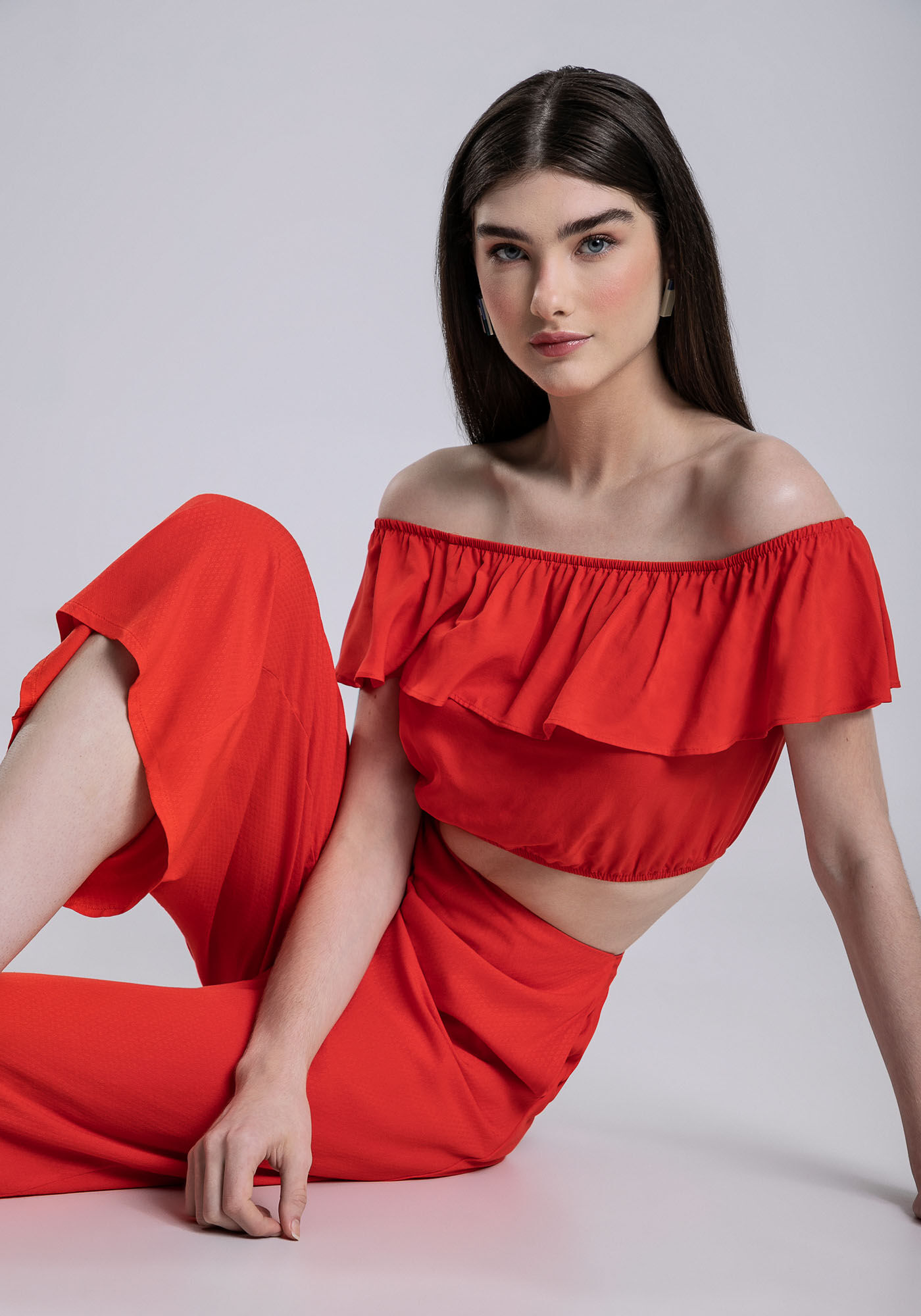 Cal&ccedil;a Pantacourt Rayon Star Cores, , large.