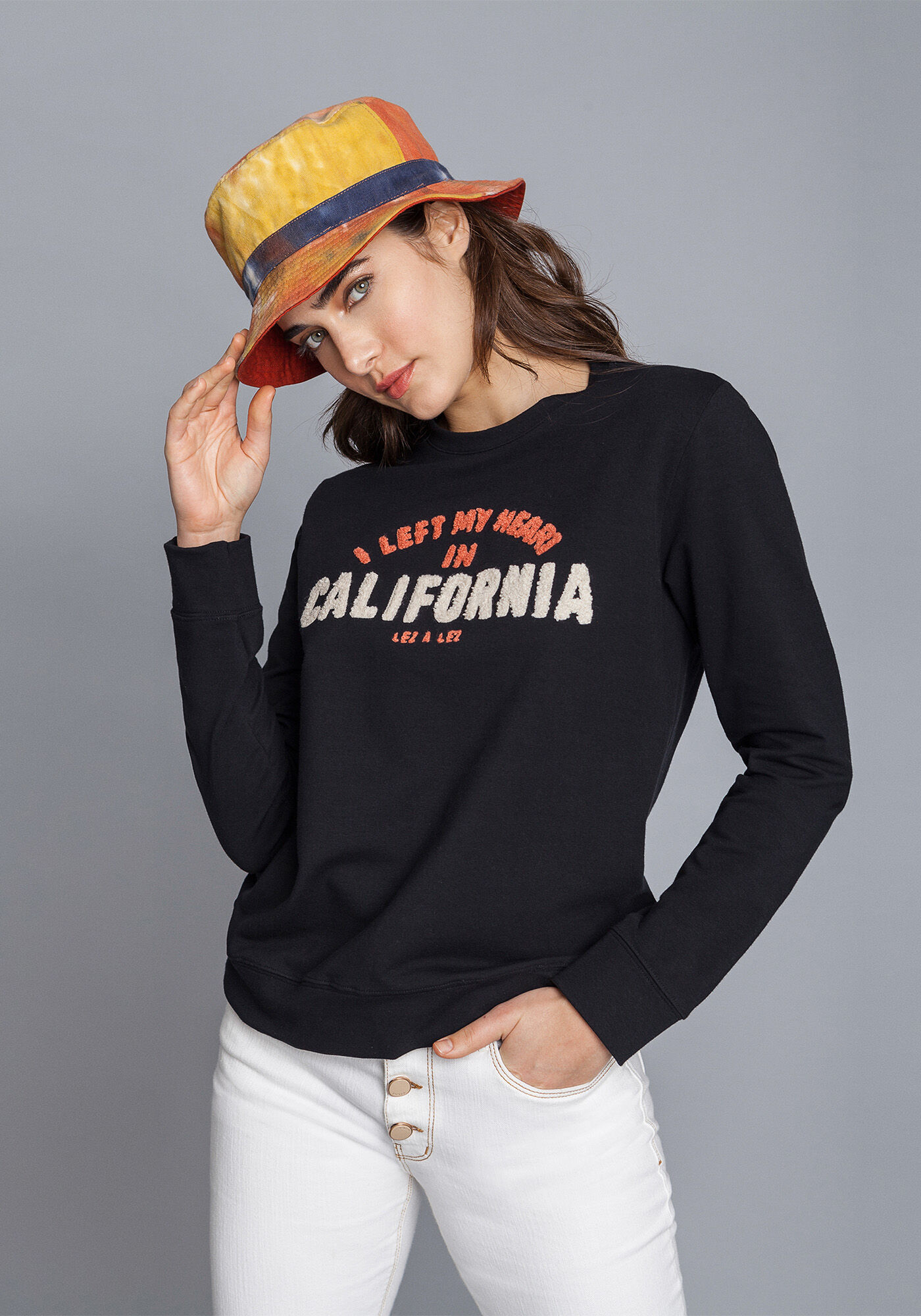 Blus&atilde;o Molecotton com Bordado, , large.