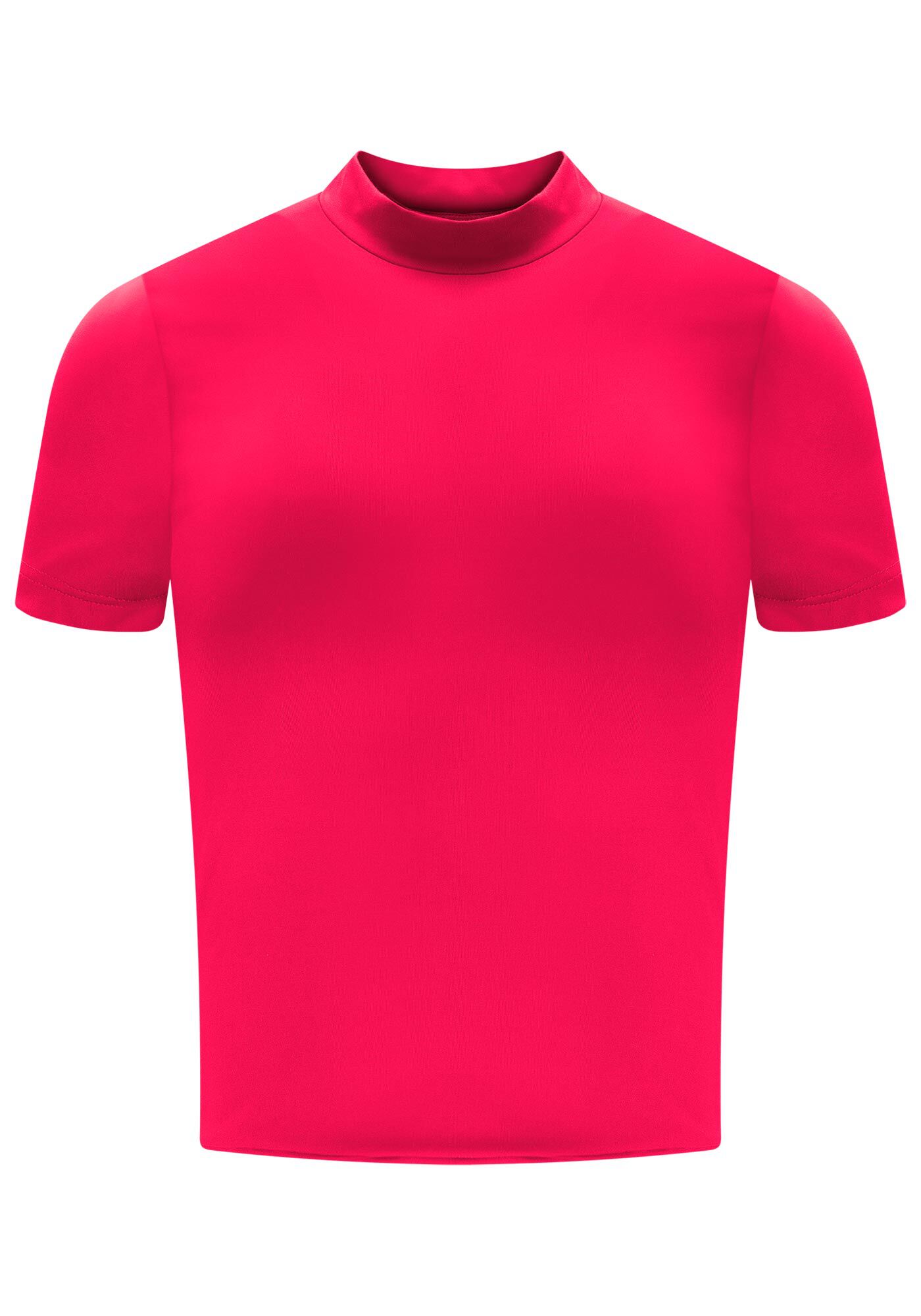 Blusa em Malha Aveludada com Gola Alta, , large.