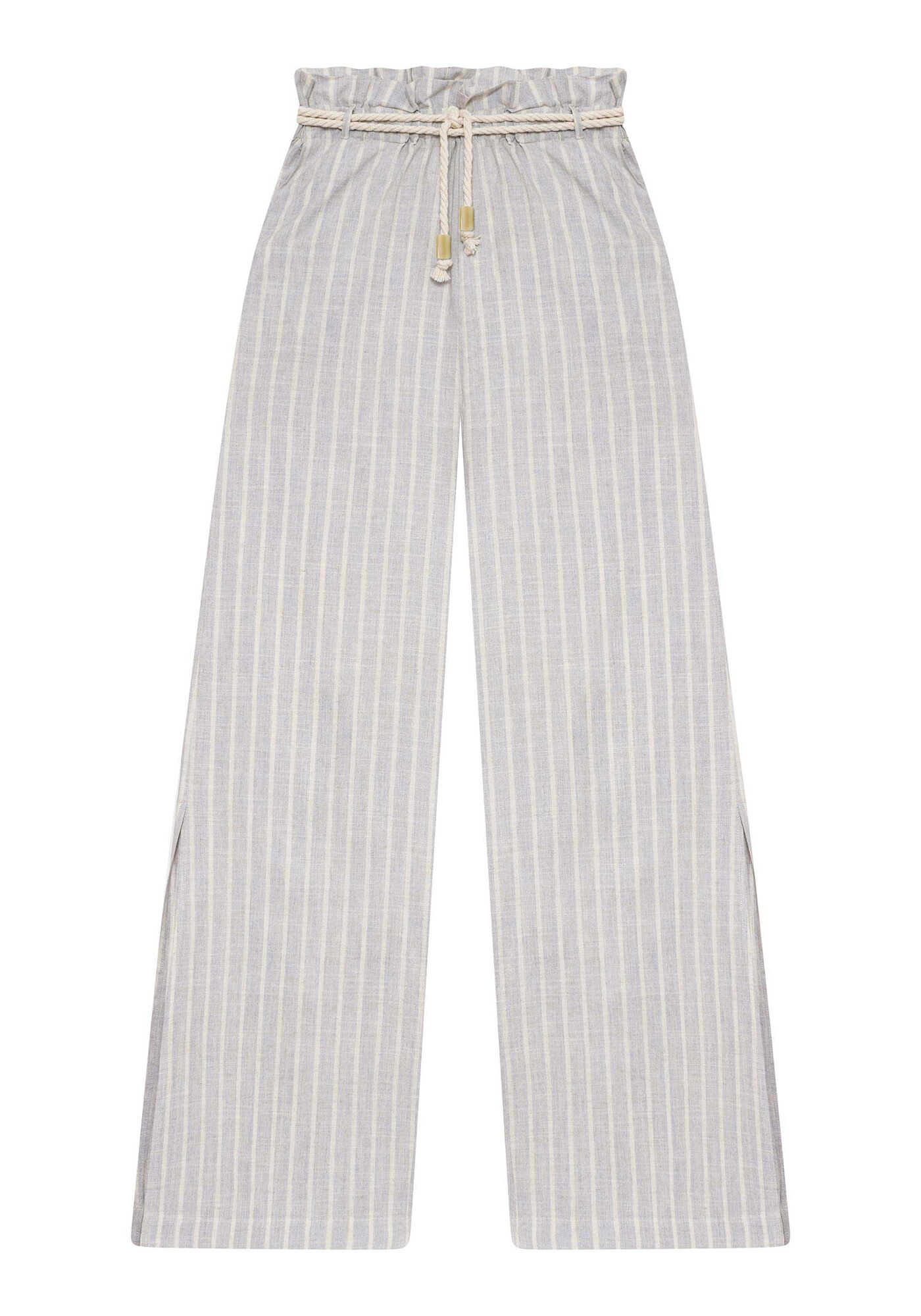 Cal&ccedil;a Pantalona Listras Cinto, , large.