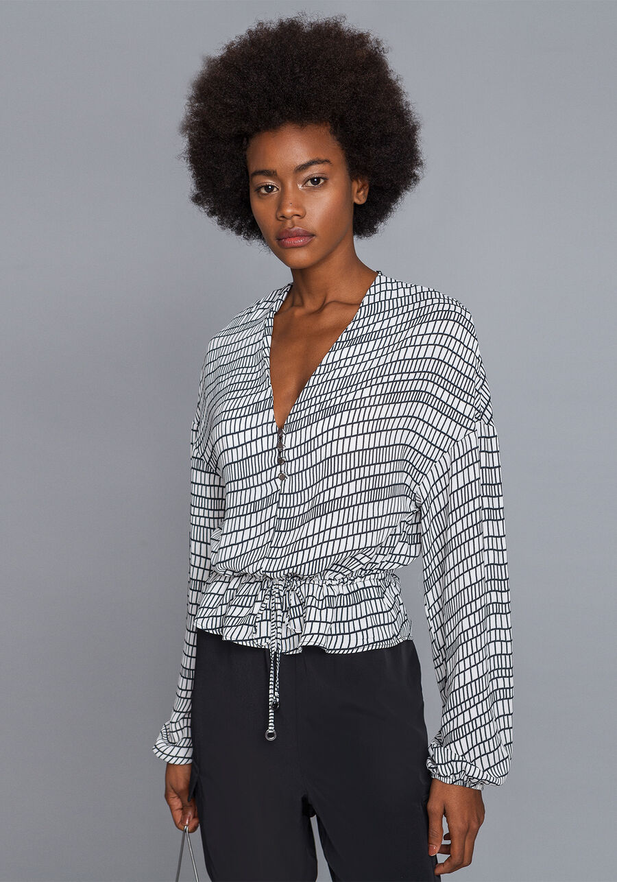 Blusa Manga Longa Amarração, . Blusa Manga Longa Amarração, , large.