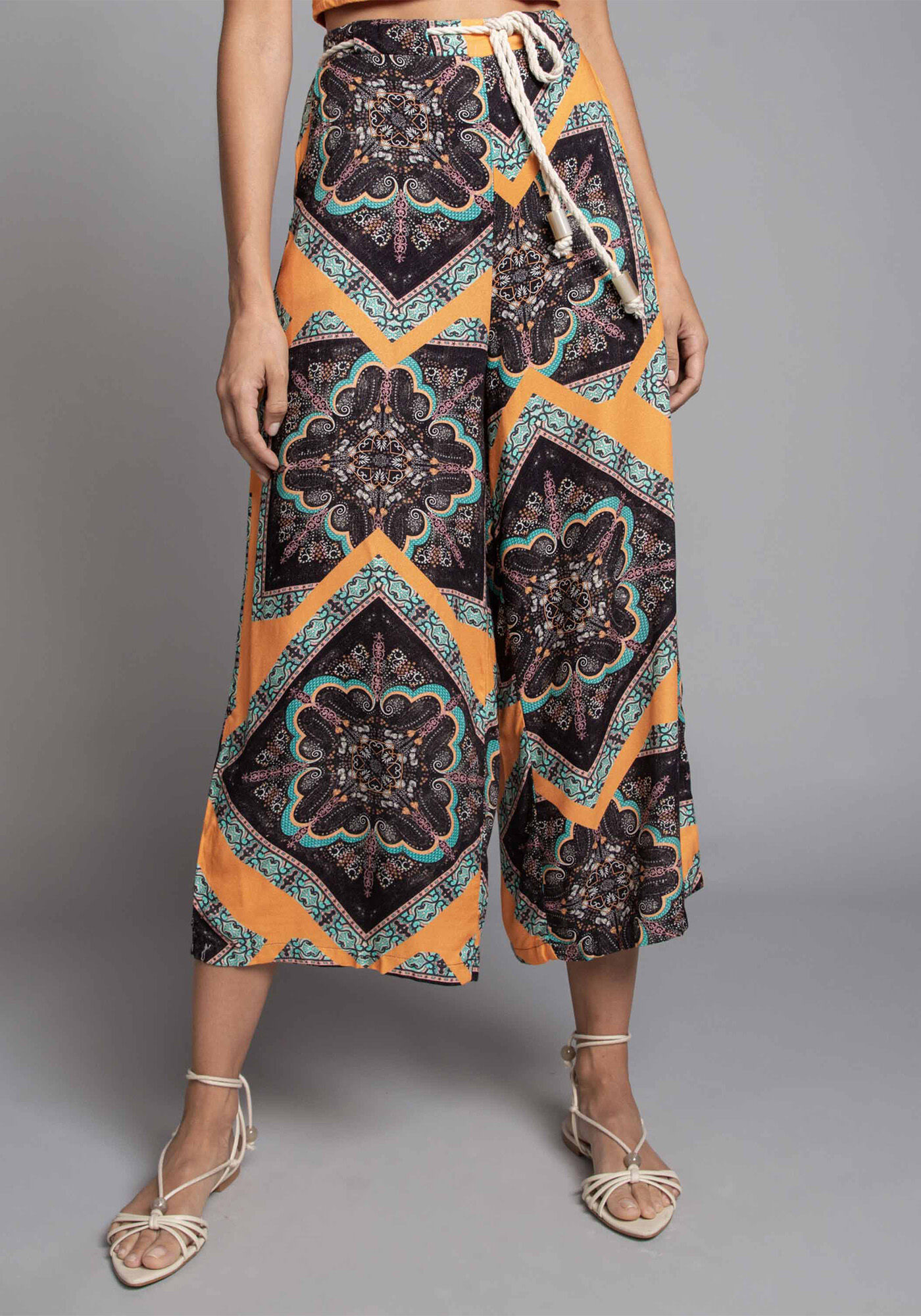 Cal&ccedil;a Pantacourt Cinto, , large.