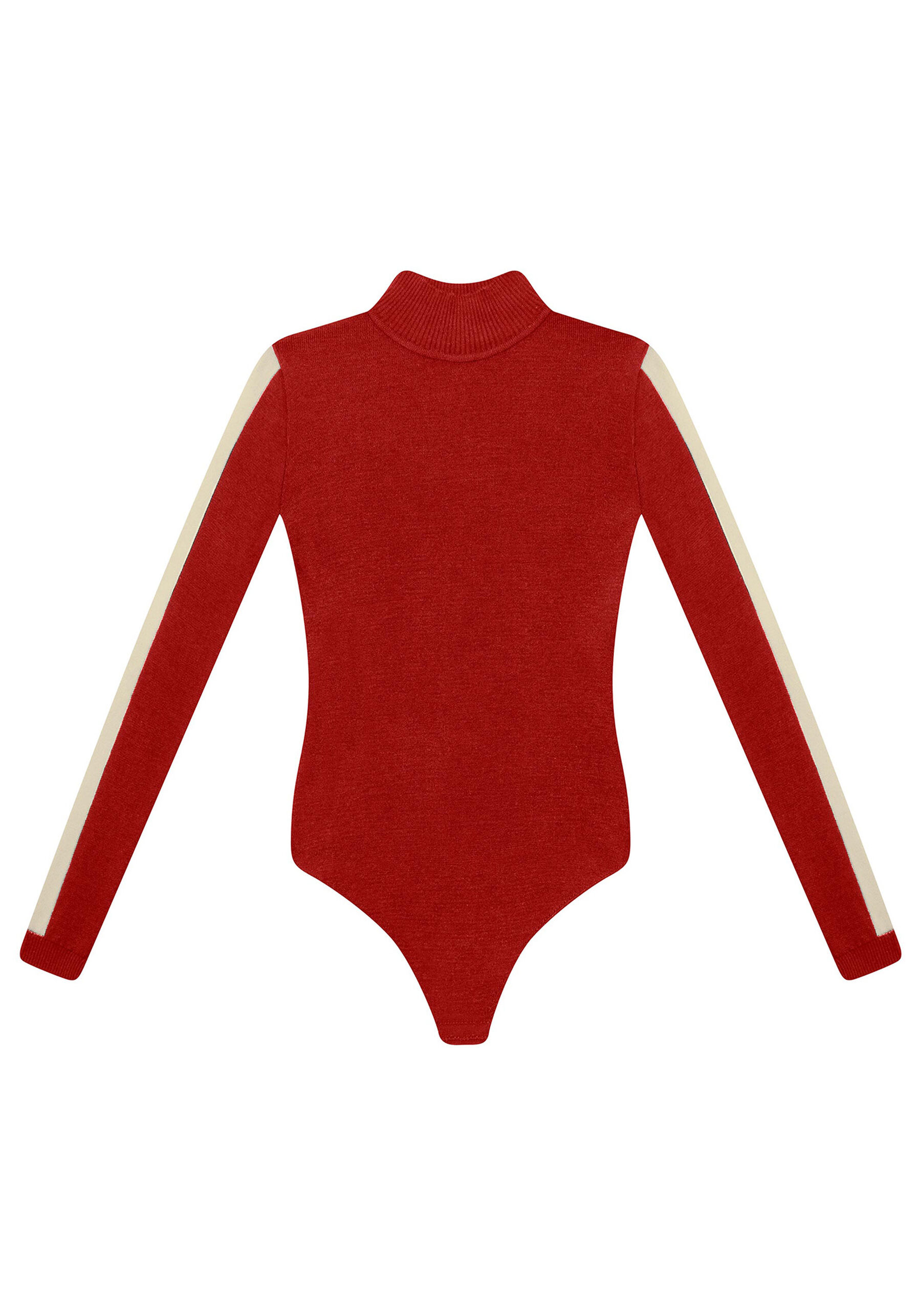 Body Manga Longa Gola Alta Tricô, . Body Manga Longa Gola Alta Tricô, , large.